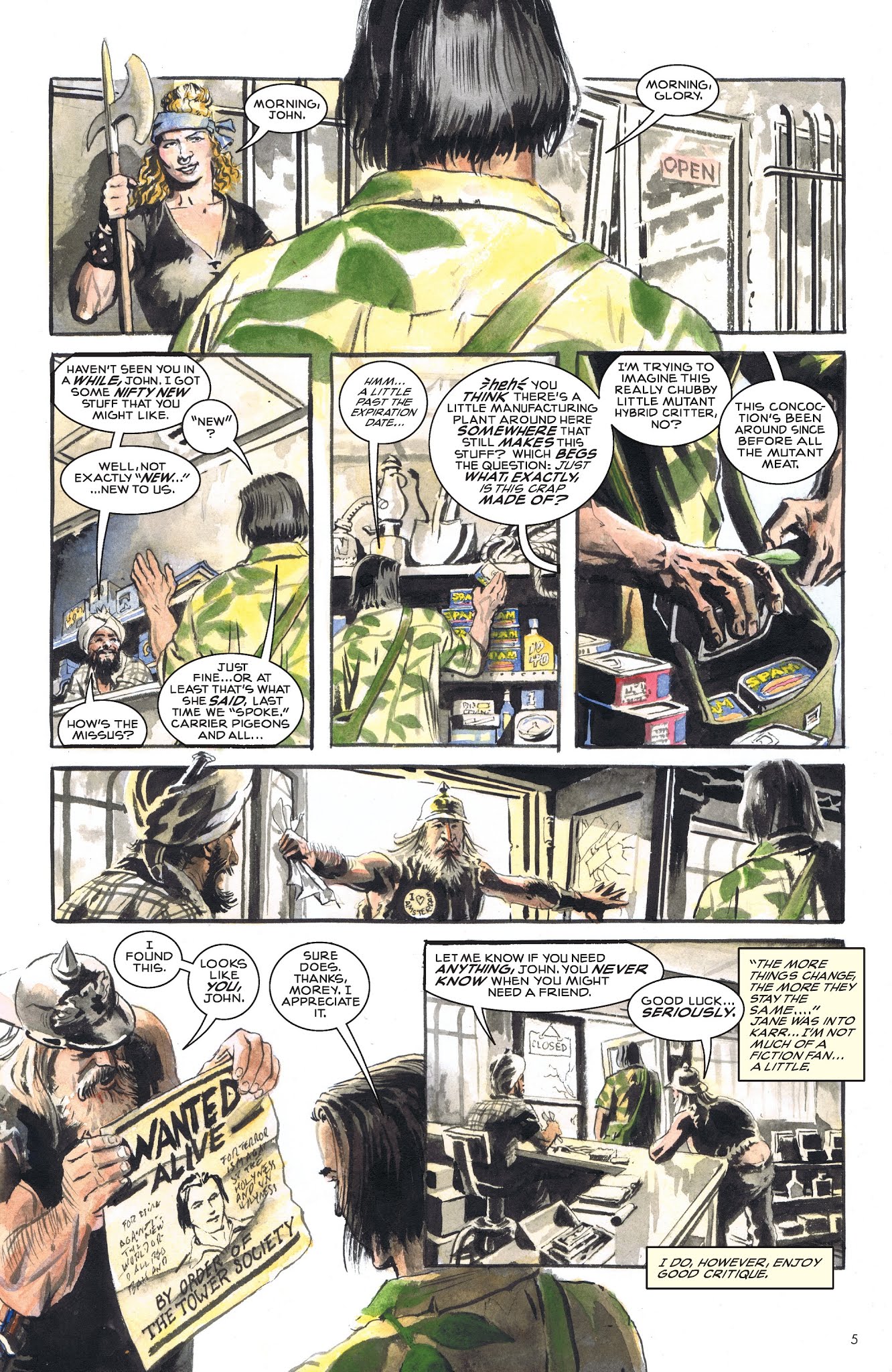 Read online The Once and Future Tarzan comic -  Issue # TPB - 6