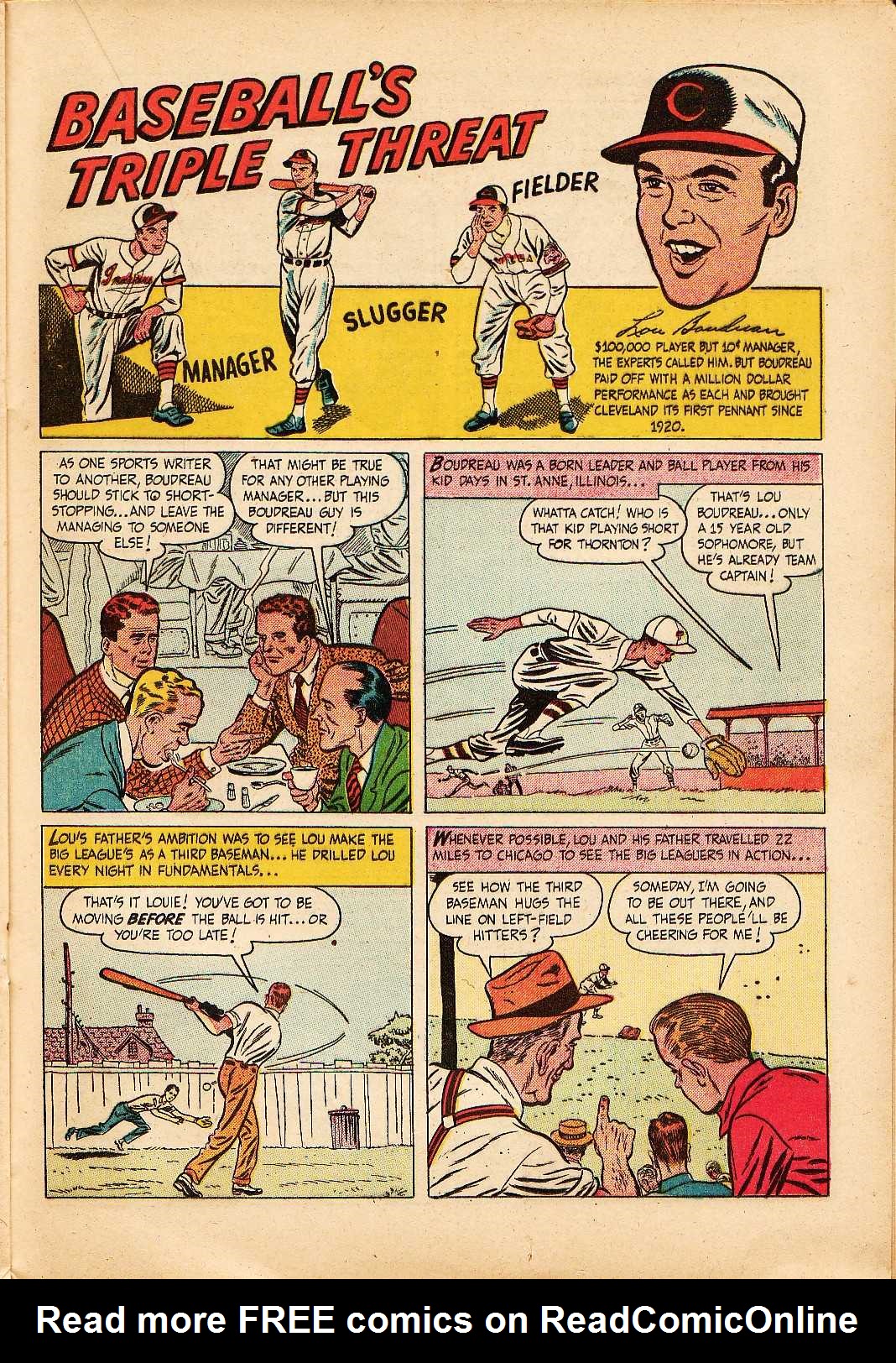 Read online Babe Ruth Sports Comics comic -  Issue #2 - 28