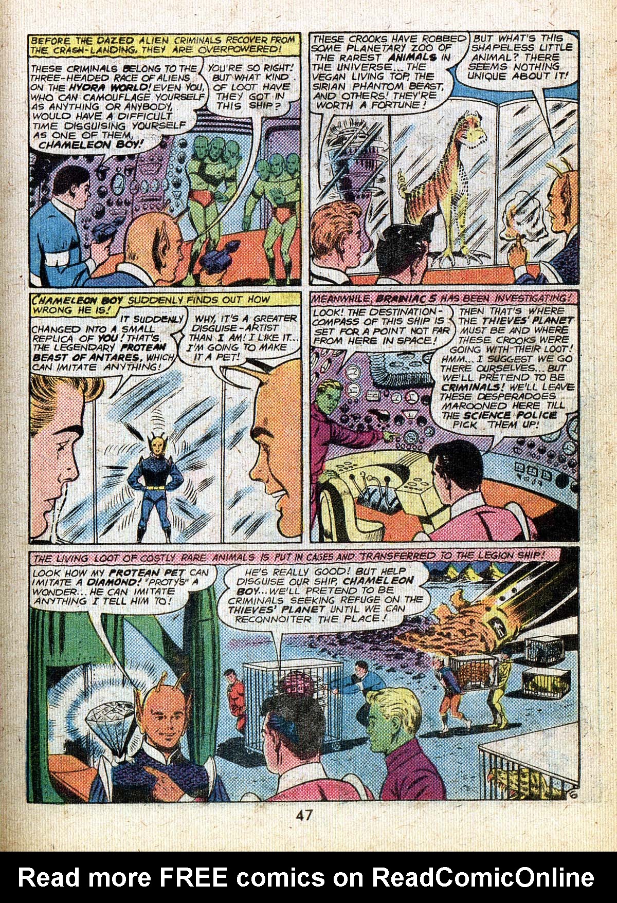 Read online Adventure Comics (1938) comic -  Issue #500 - 47