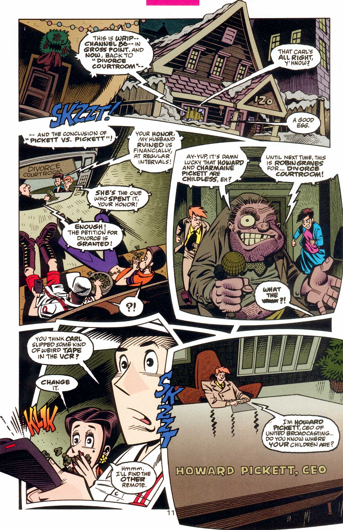 Read online Gross Point comic -  Issue #7 - 12