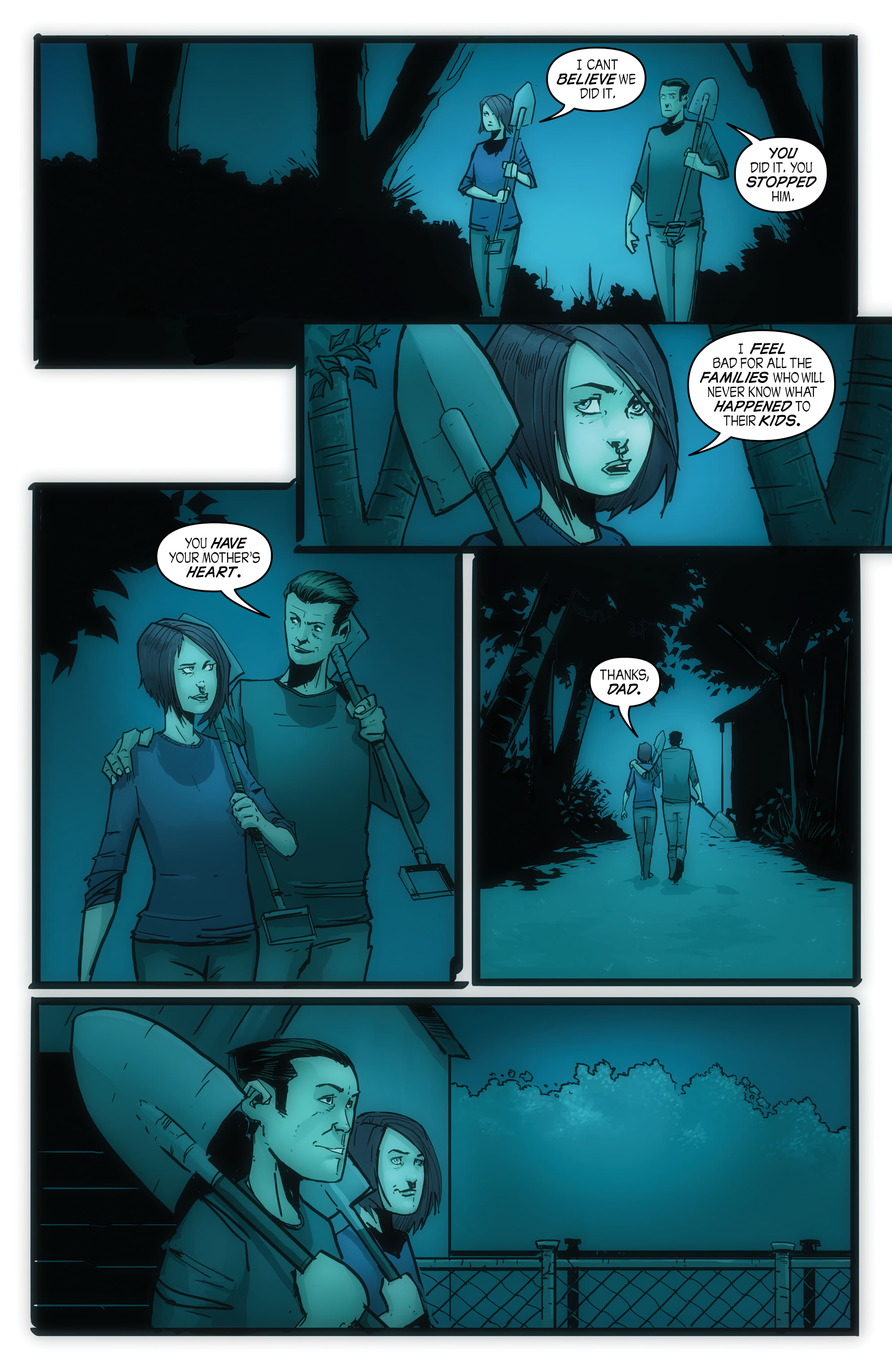 Read online John Carpenter Presents Storm Kids: Monica Bleue: A Werewolf Story comic -  Issue #5 - 14