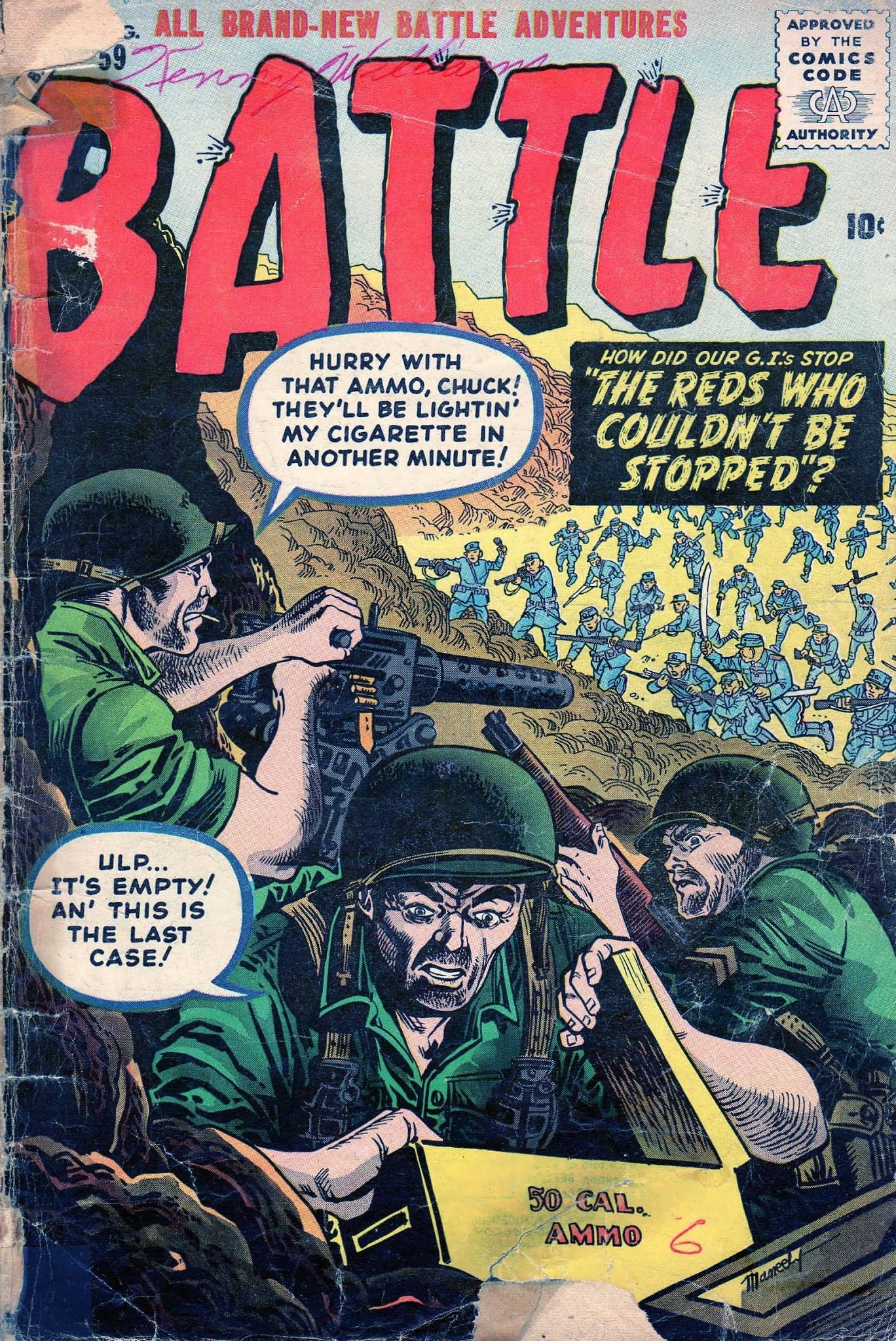 Read online Battle comic -  Issue #59 - 1
