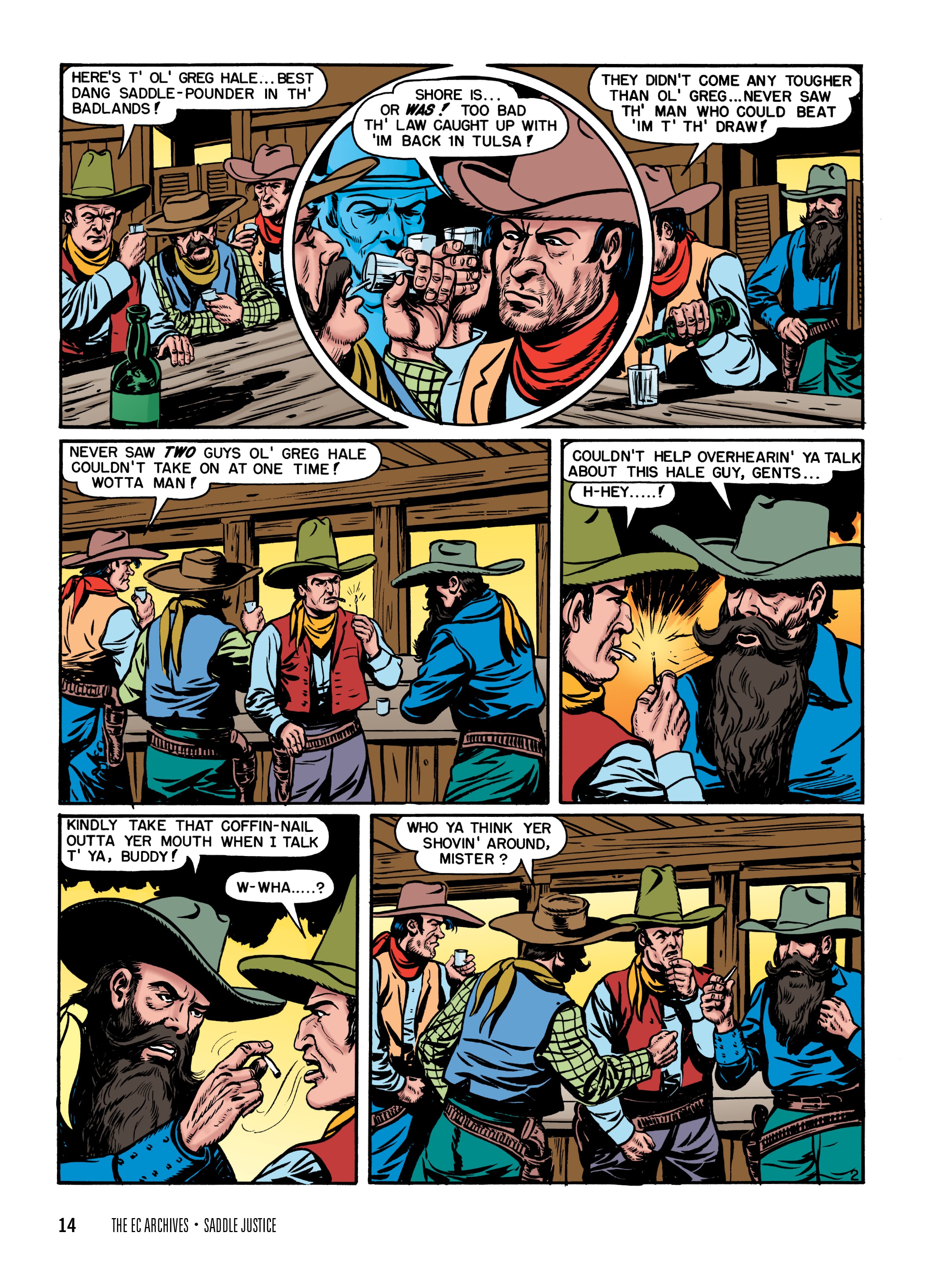 Read online The EC Archives: Saddle Justice comic -  Issue # TPB (Part 1) - 16