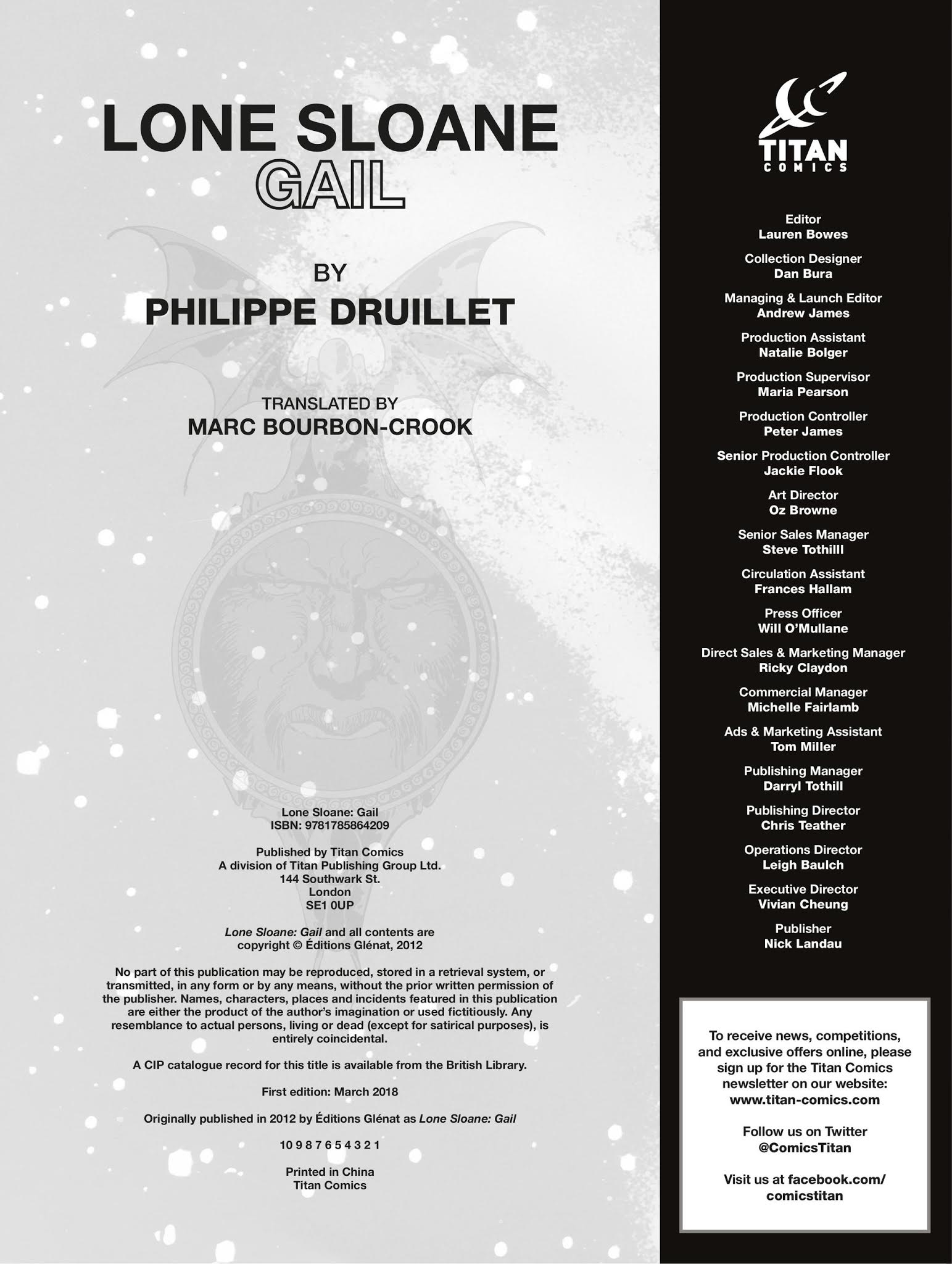 Read online Lone Sloane comic -  Issue # TPB 3 - 3