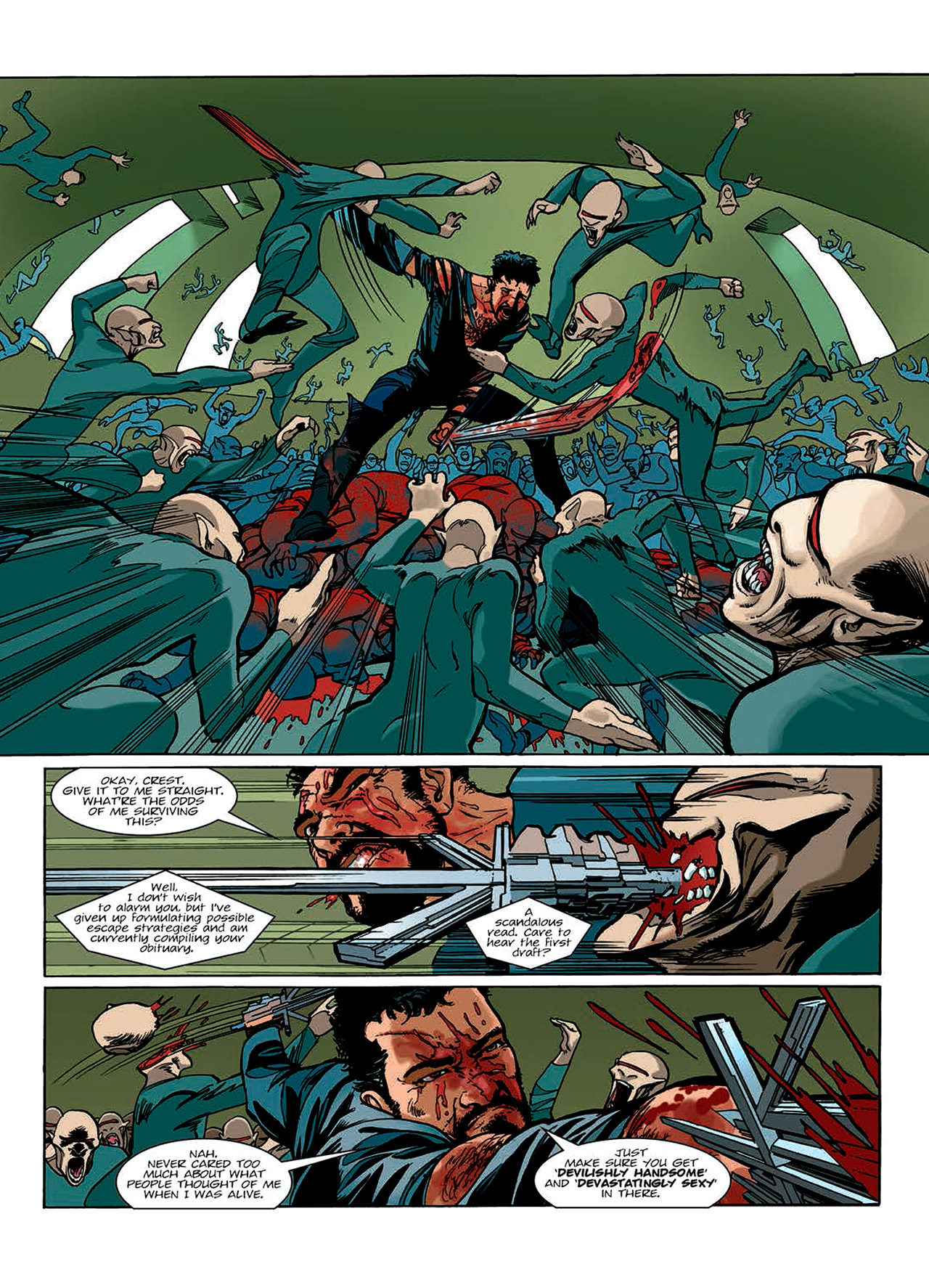 Read online Nikolai Dante comic -  Issue # TPB 7 - 129