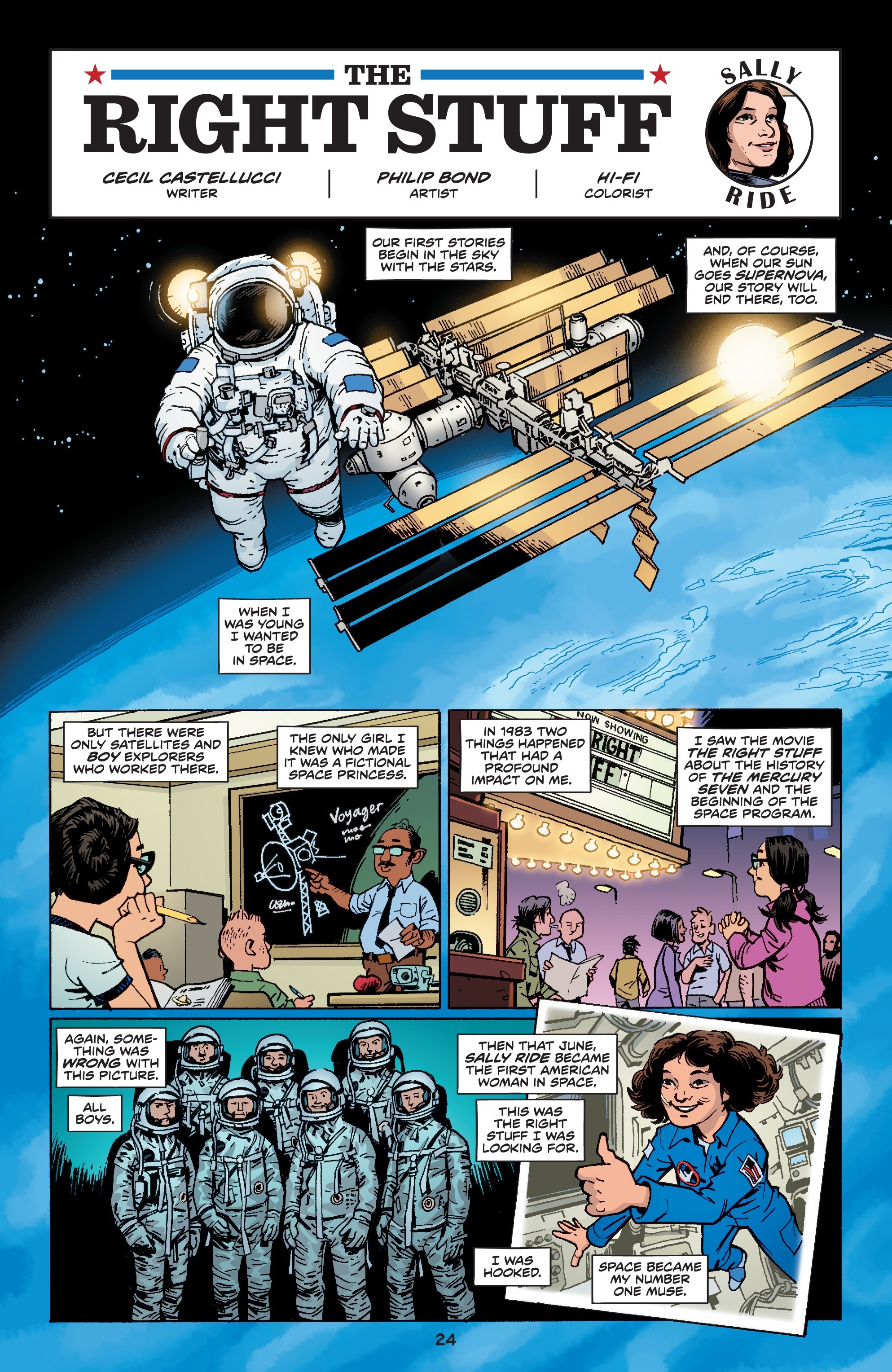 Read online Femme Magnifique: 10 Magnificent Women Who Changed the World comic -  Issue # Full - 26