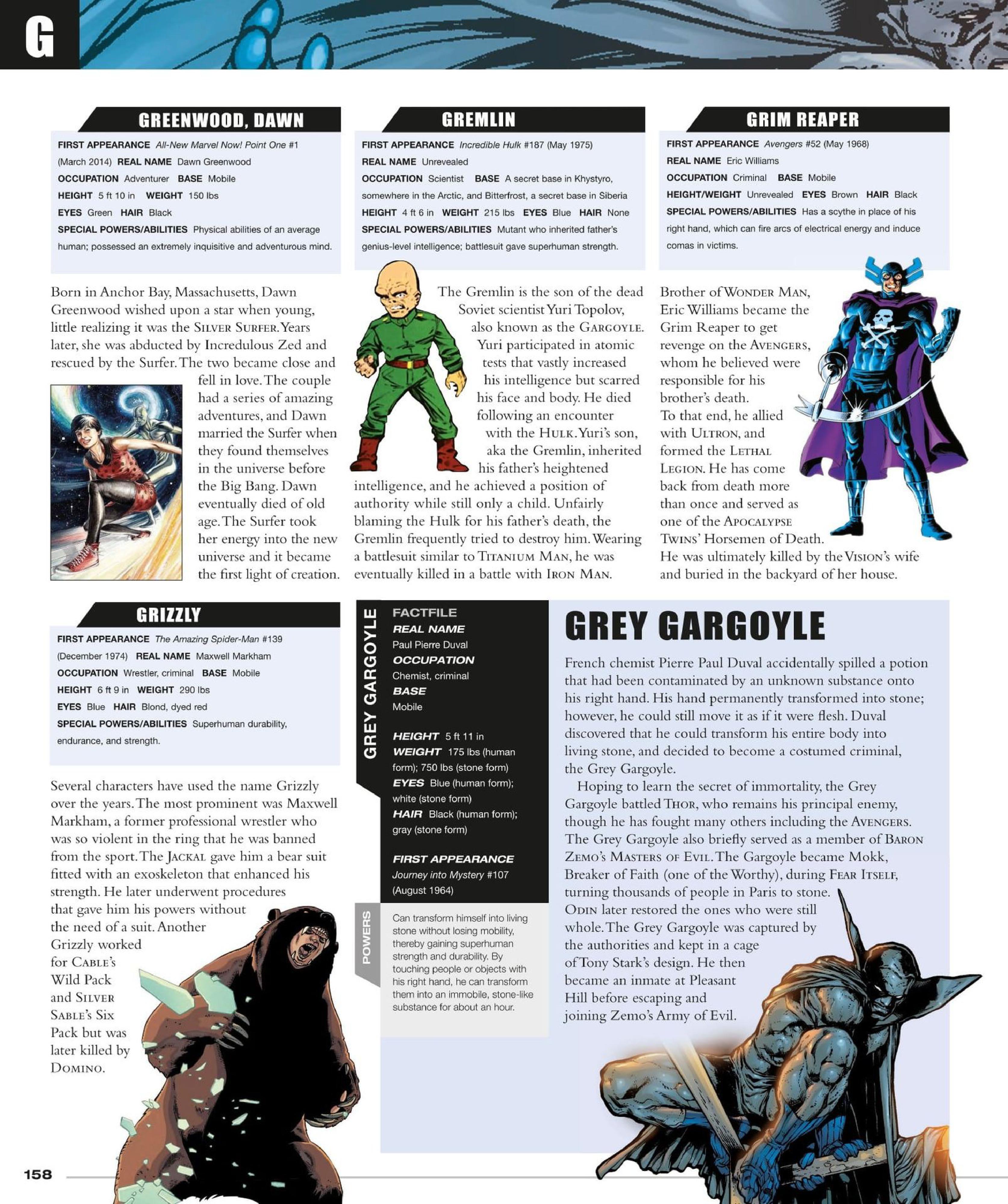 Read online Marvel Encyclopedia, New Edition comic -  Issue # TPB (Part 2) - 61