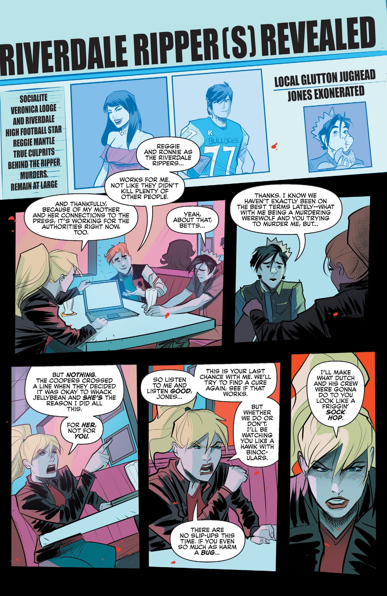 Read online Jughead The Hunger comic -  Issue #7 - 19