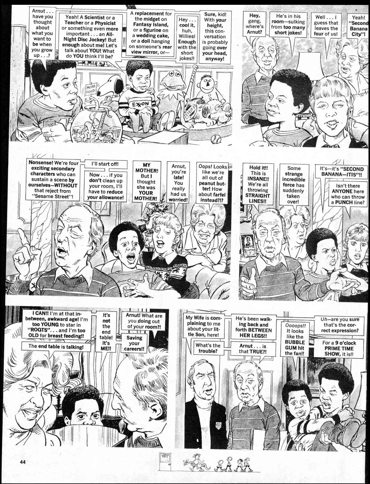 Read online MAD comic -  Issue #215 - 46