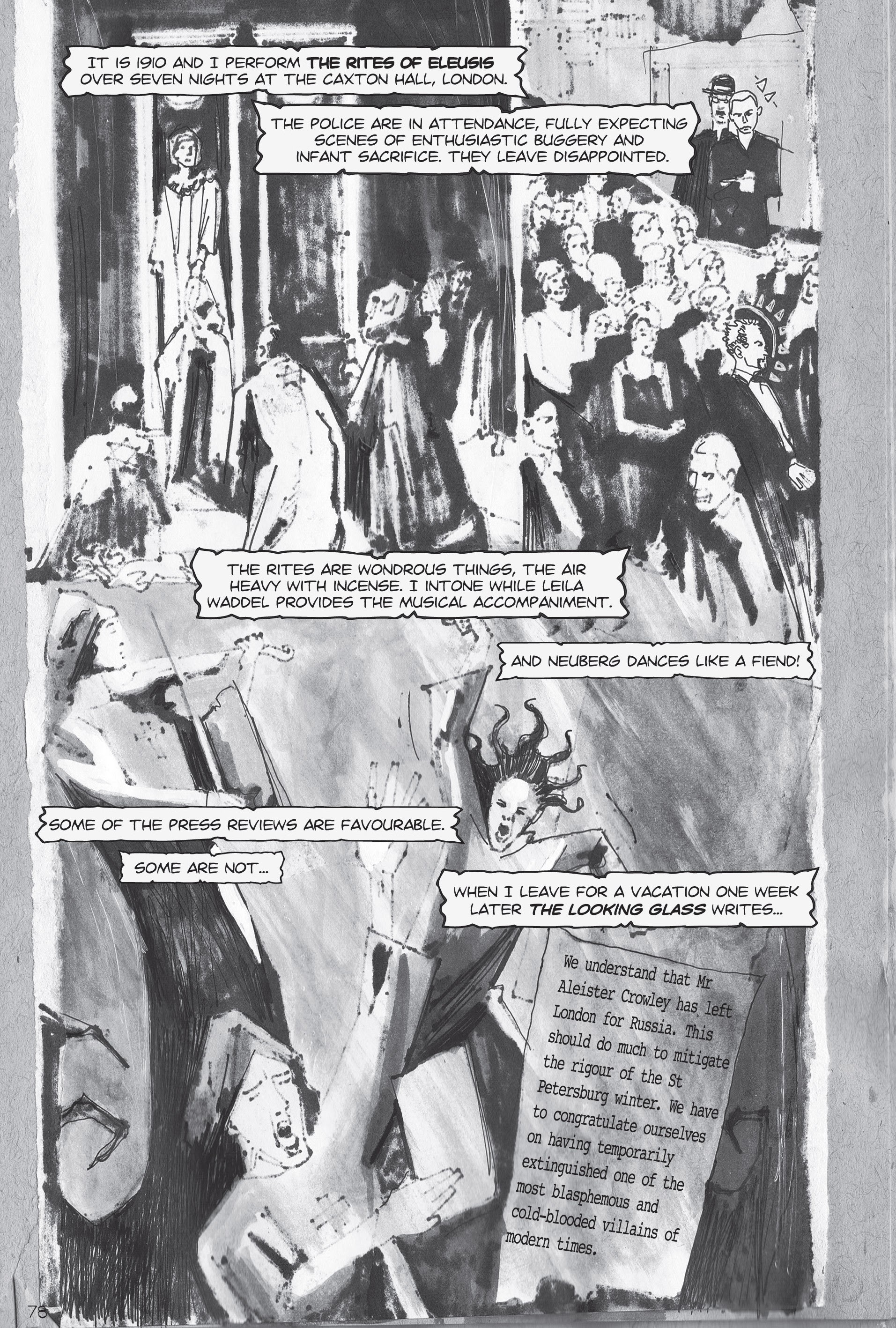 Read online Aleister Crowley: Wandering the Waste comic -  Issue # TPB - 87