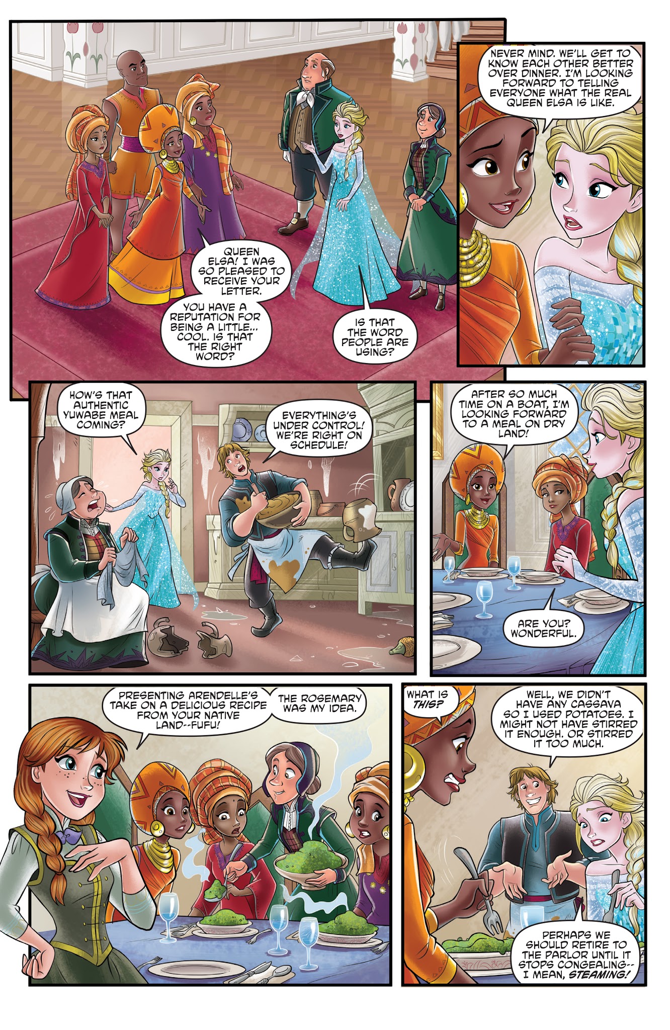 Read online Disney Frozen comic -  Issue #3 - 6