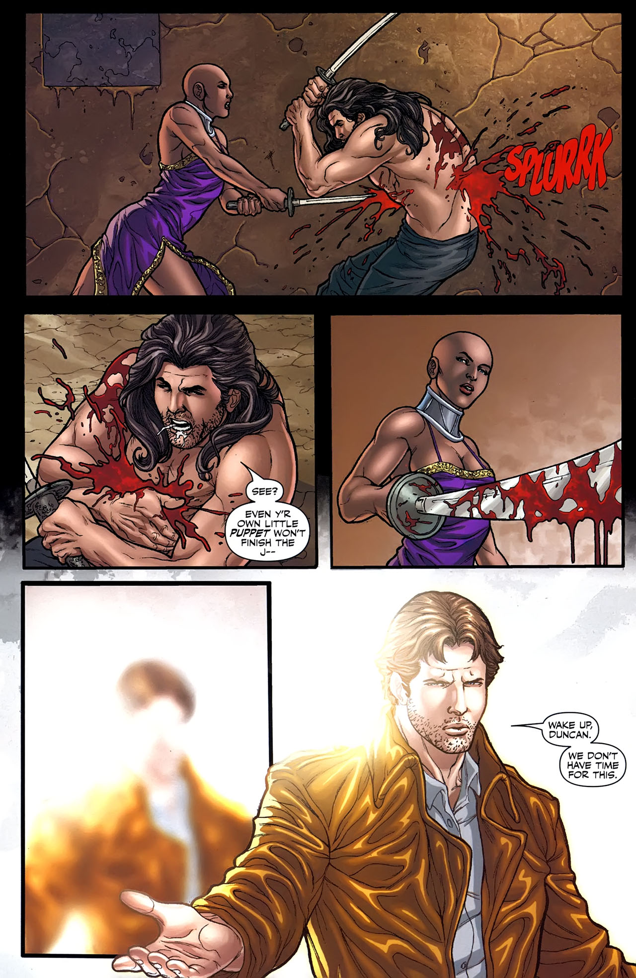 Read online Highlander comic -  Issue #11 - 16
