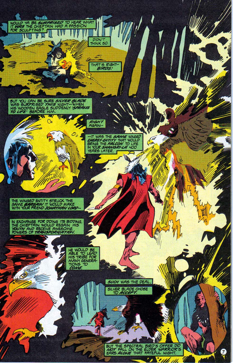 Read online Silverblade comic -  Issue #8 - 8