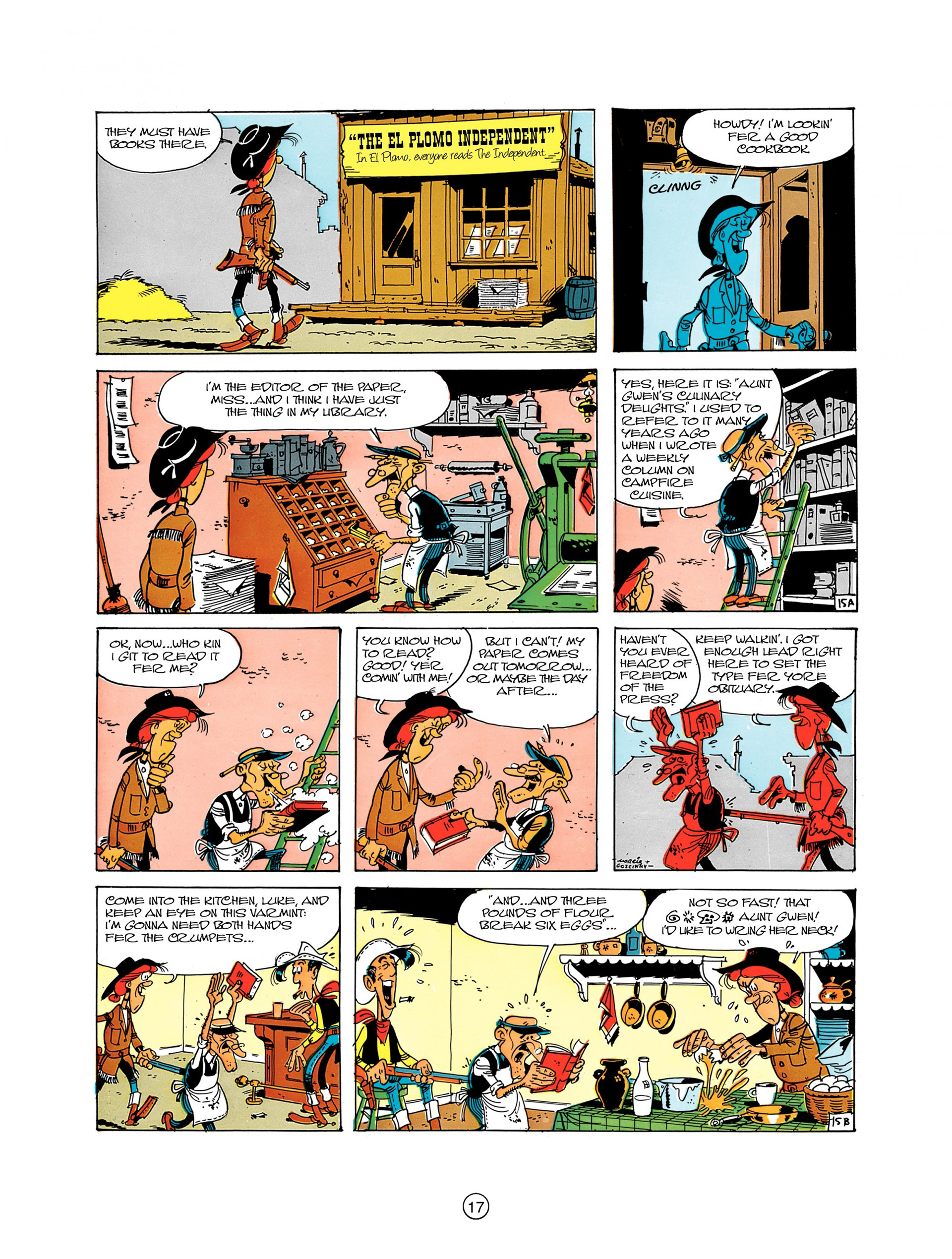 Read online A Lucky Luke Adventure comic -  Issue #8 - 17