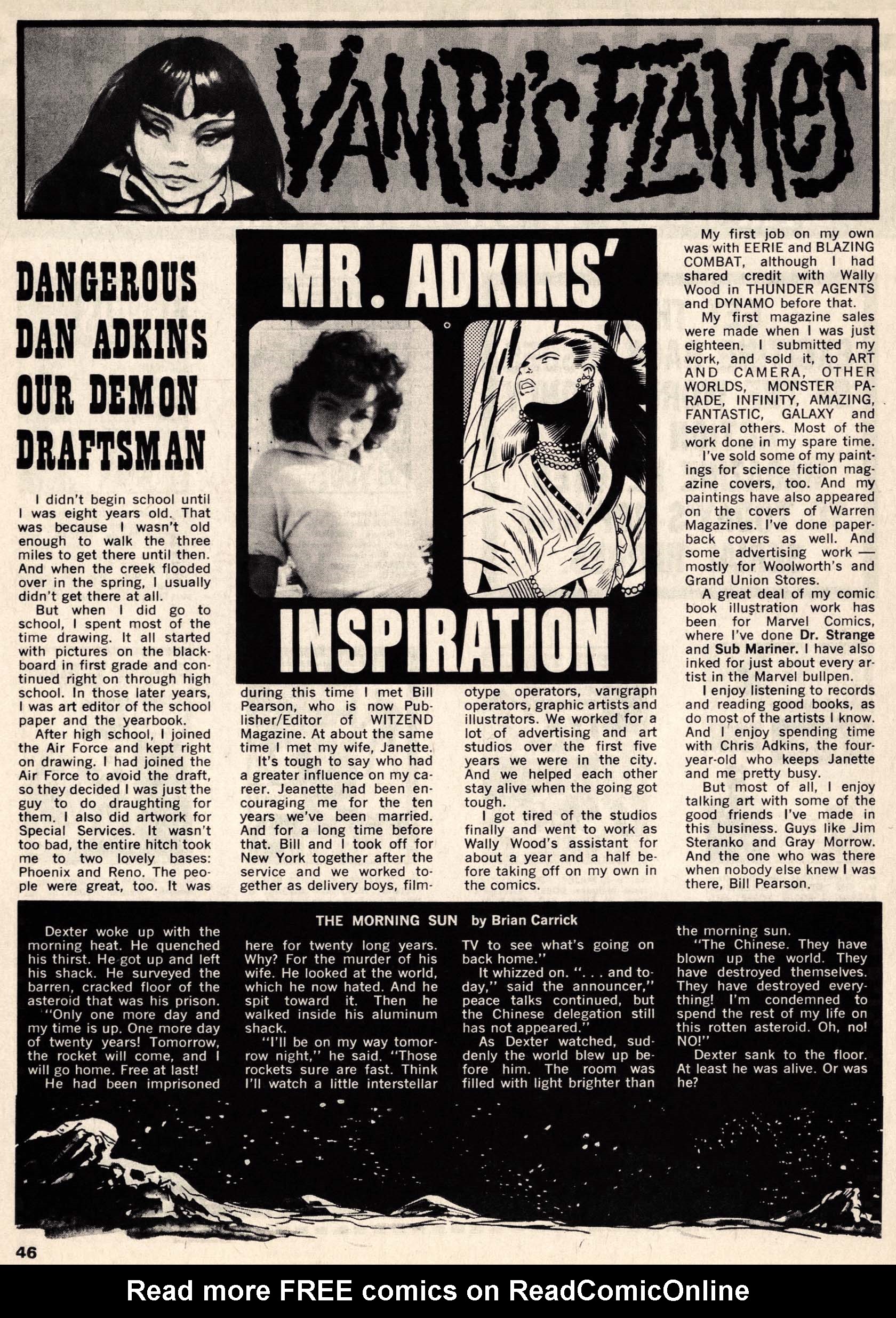 Read online Vampirella (1969) comic -  Issue #7 - 46
