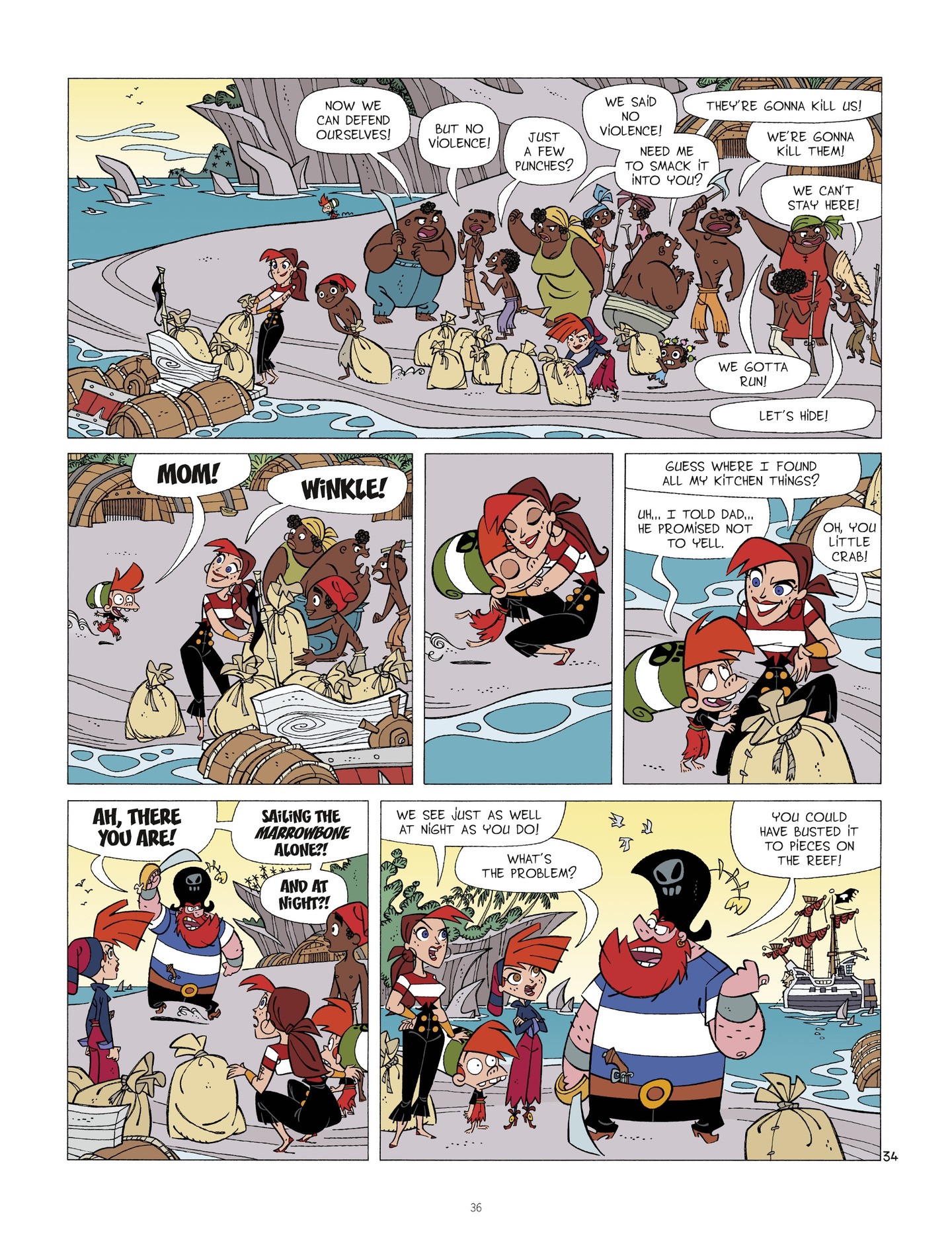 Read online Pirate Family comic -  Issue #1 - 36