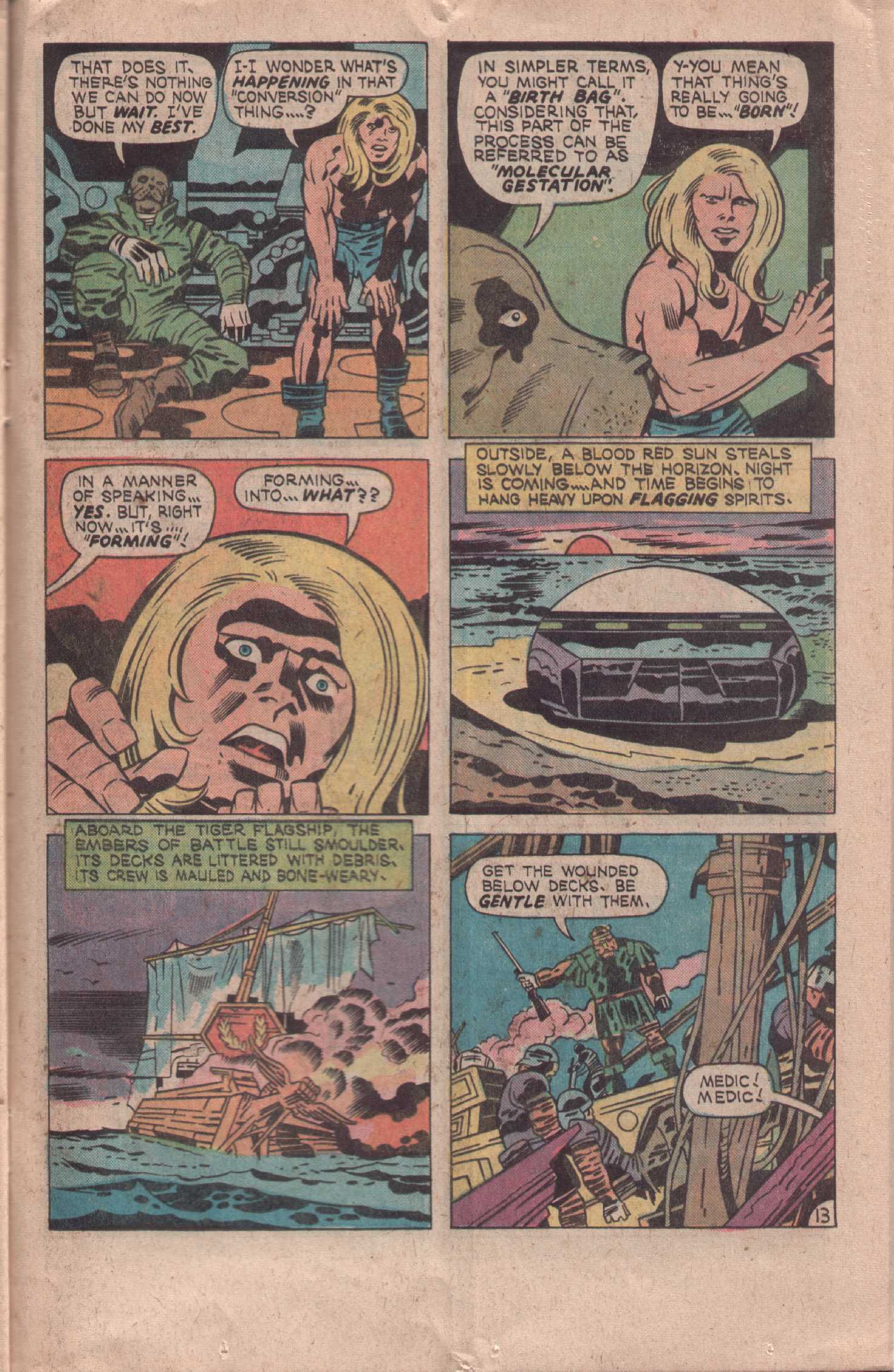 Read online Kamandi, The Last Boy On Earth comic -  Issue #33 - 13