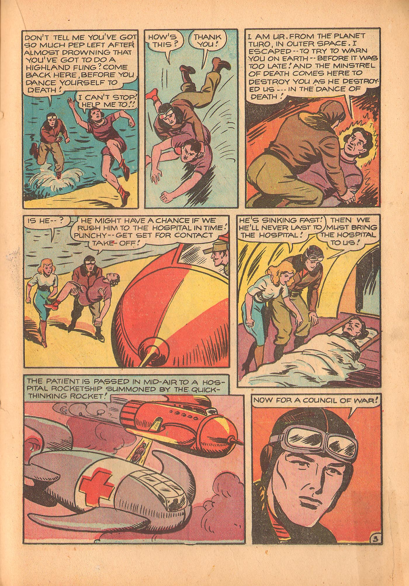 Read online Rocket Kelly (1945) comic -  Issue #4 - 29