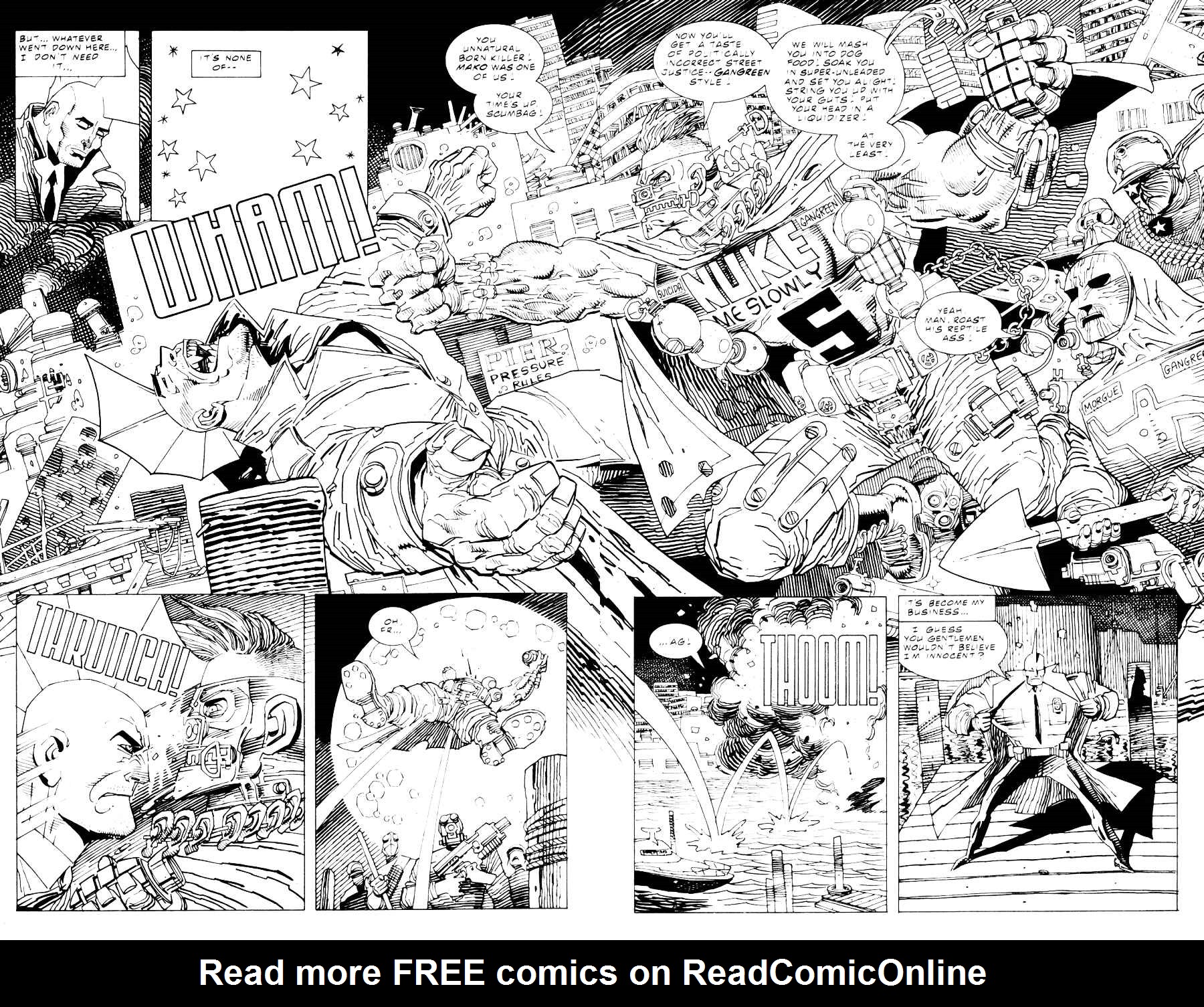 Read online The Savage Dragon: Marshal Law comic -  Issue #1 - 4