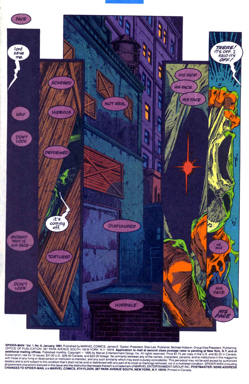 Read online Spider-Man (1990) comic -  Issue #6 - Masques Part 1 - 2