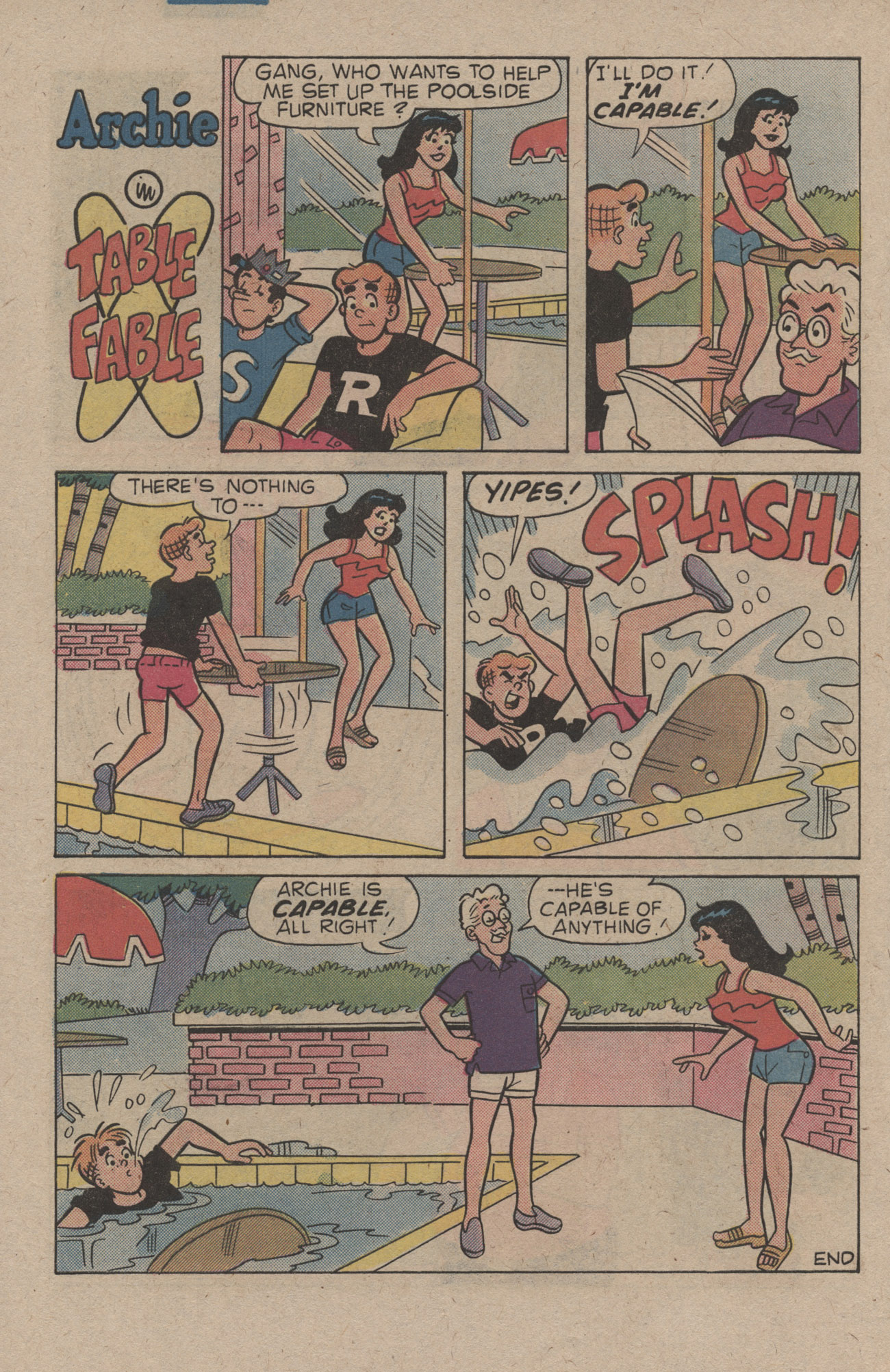 Read online Archie's Joke Book Magazine comic -  Issue #280 - 6