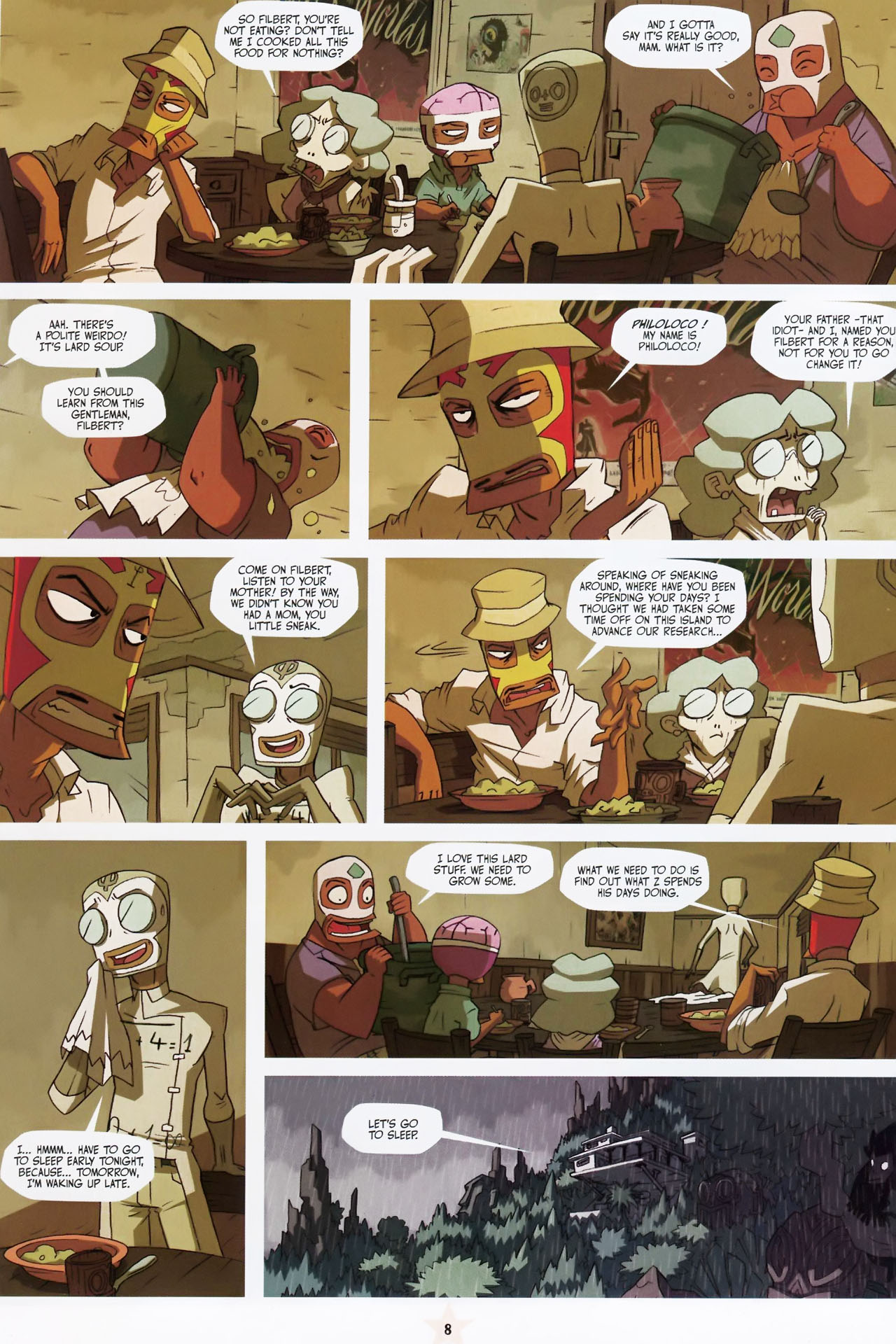 Read online Lucha Libre comic -  Issue #3 - 10