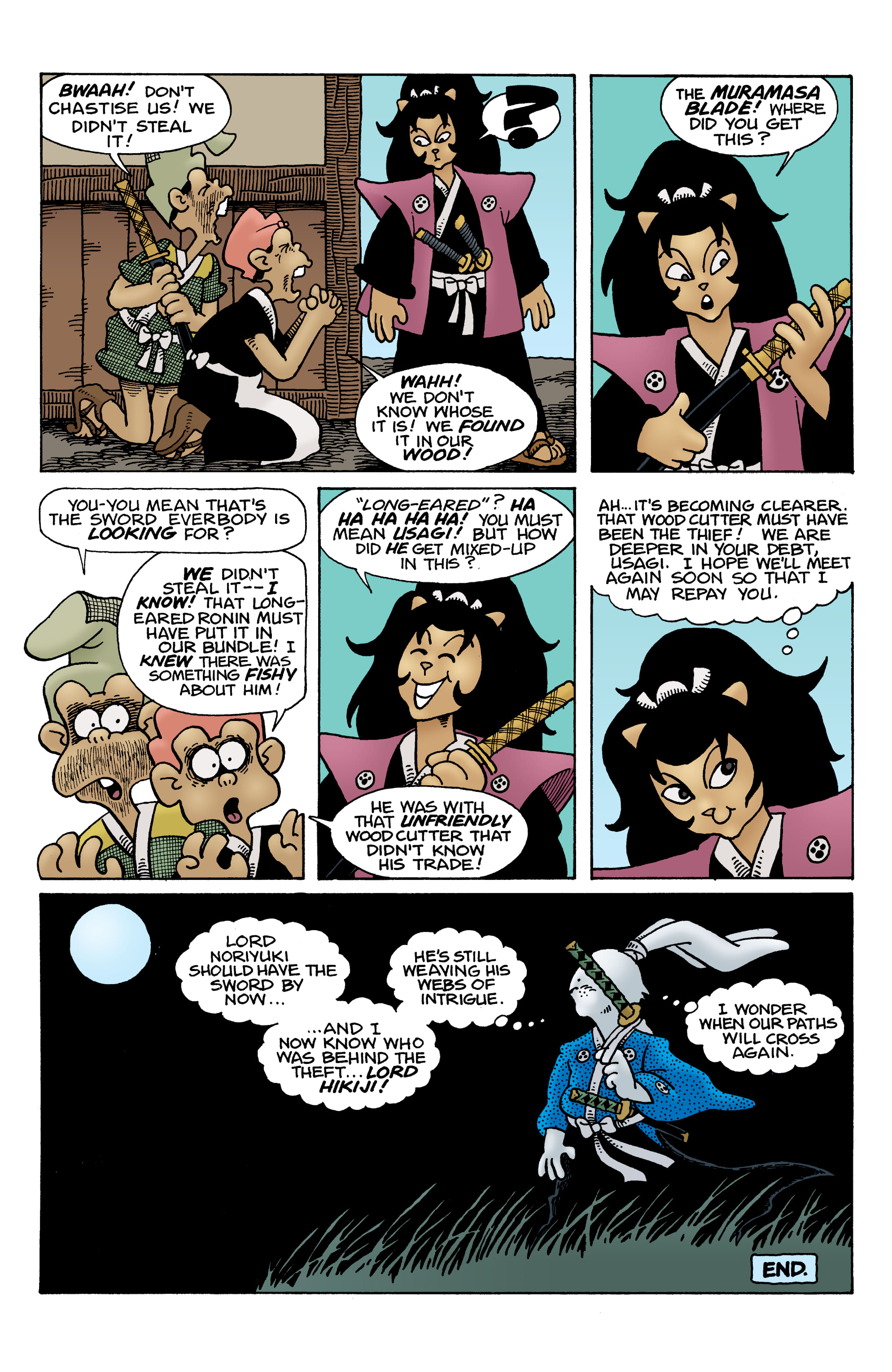 Read online Usagi Yojimbo: Wanderer’s Road comic -  Issue #6 - 24