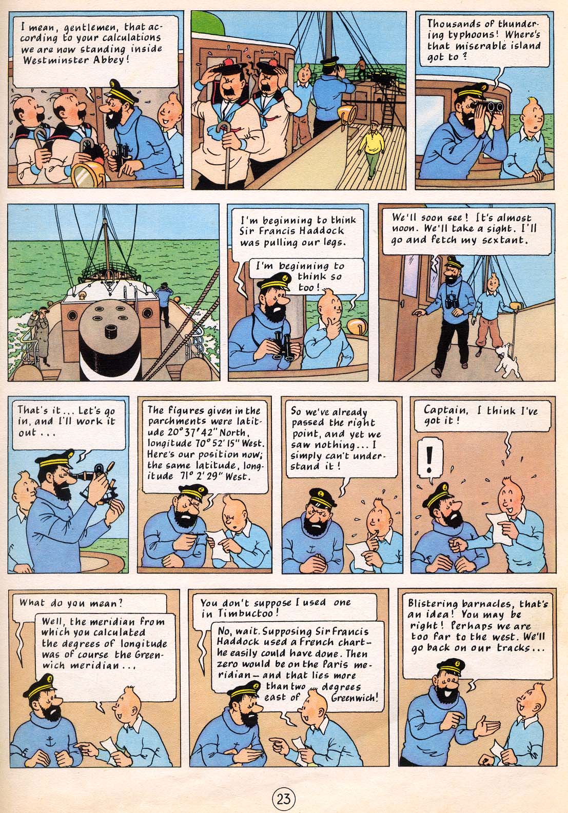 Read online The Adventures of Tintin comic -  Issue #12 - 25