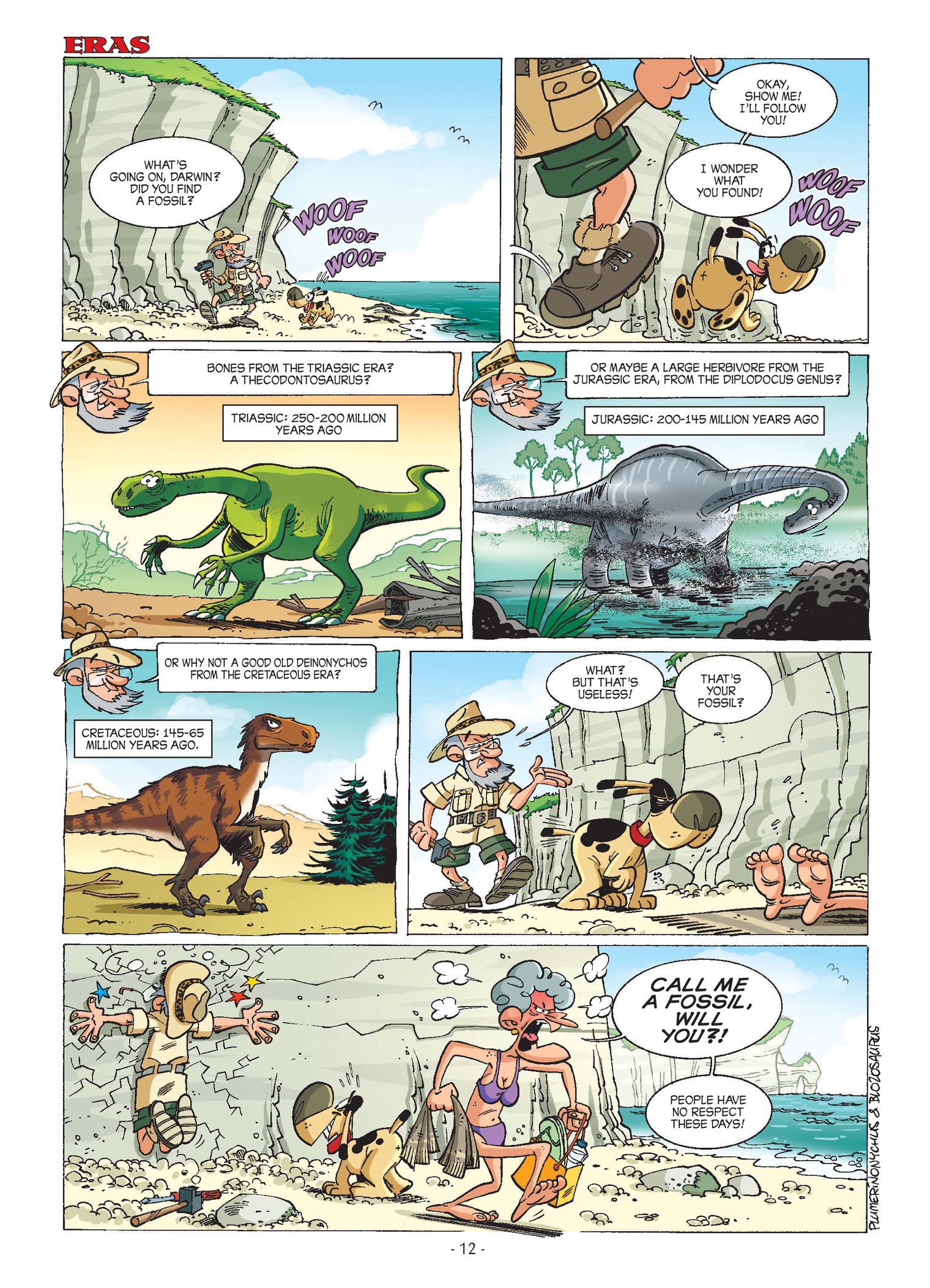 Read online Dinosaurs (2014) comic -  Issue #1 - 14