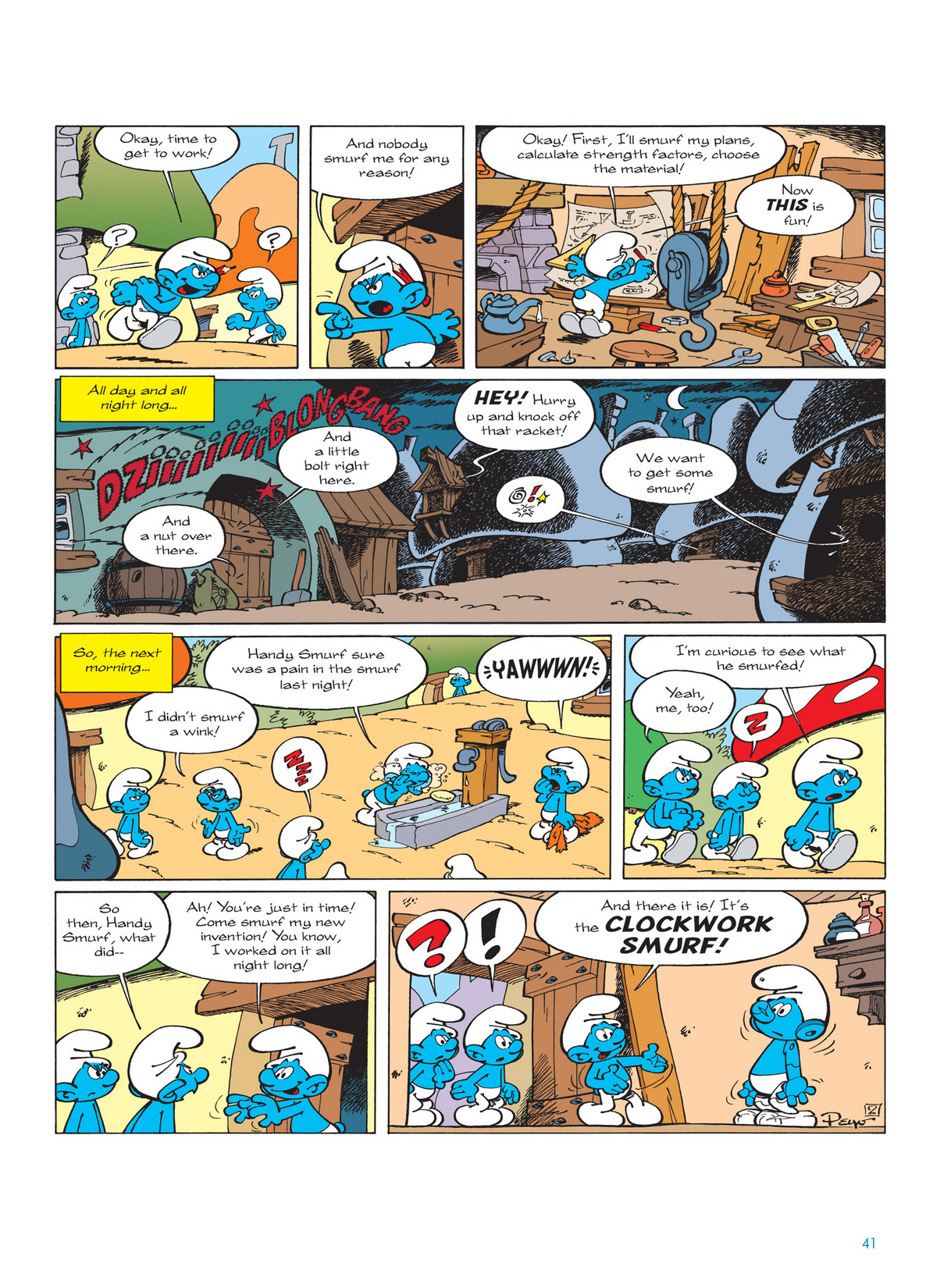 Read online The Smurfs comic -  Issue #13 - 41
