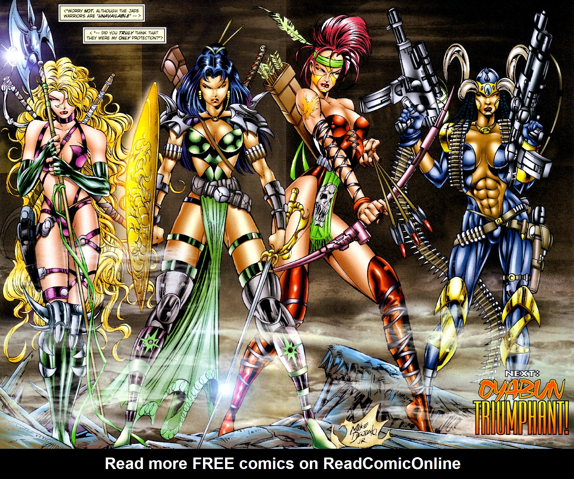 Read online Jade Warriors comic -  Issue #3 - 17
