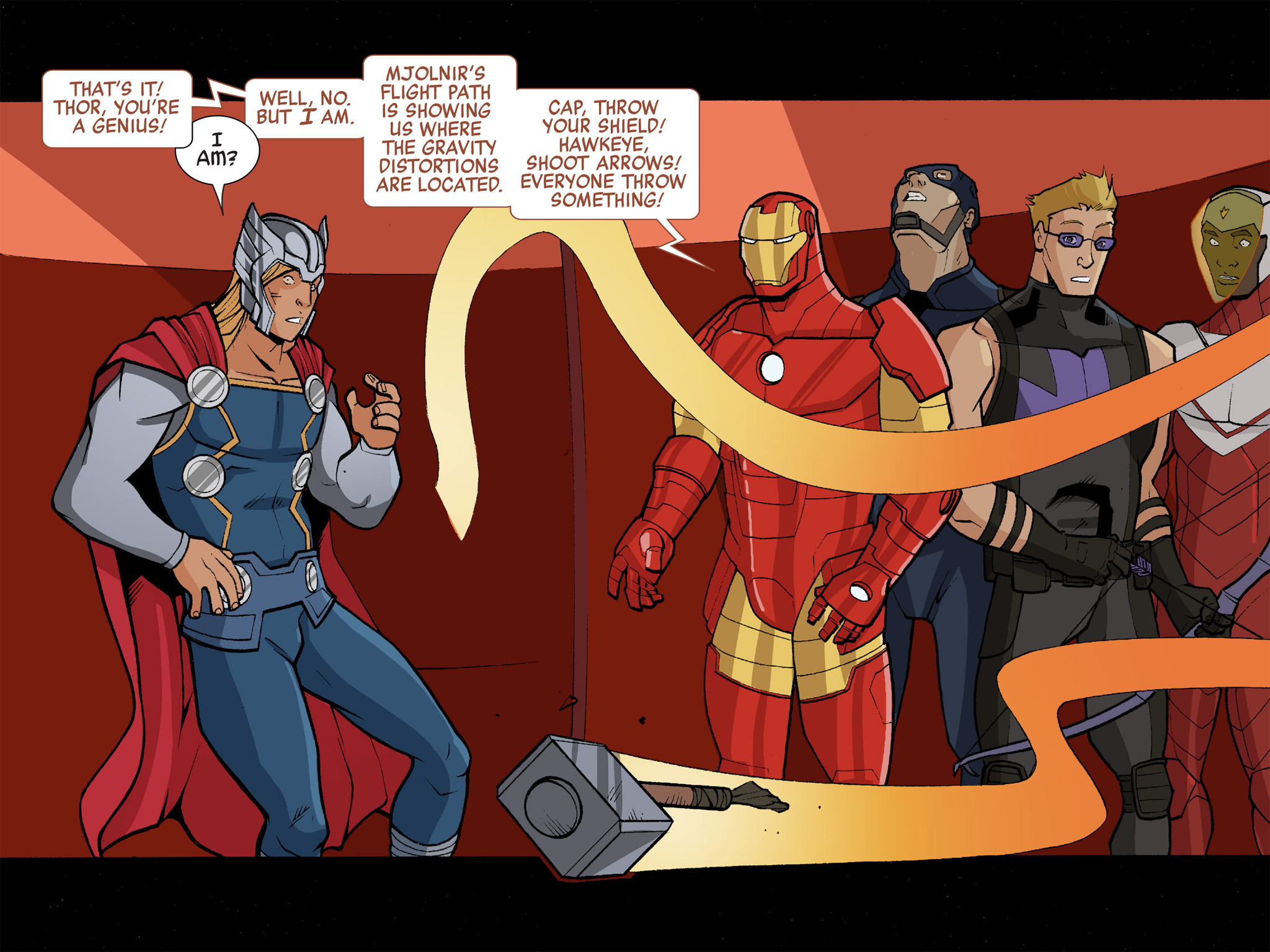 Read online Marvel Universe Avengers Infinite Comic comic -  Issue #4 - 12
