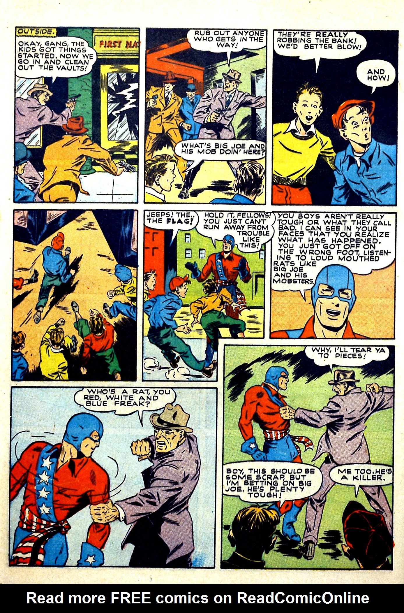 Read online Our Flag Comics comic -  Issue #3 - 13