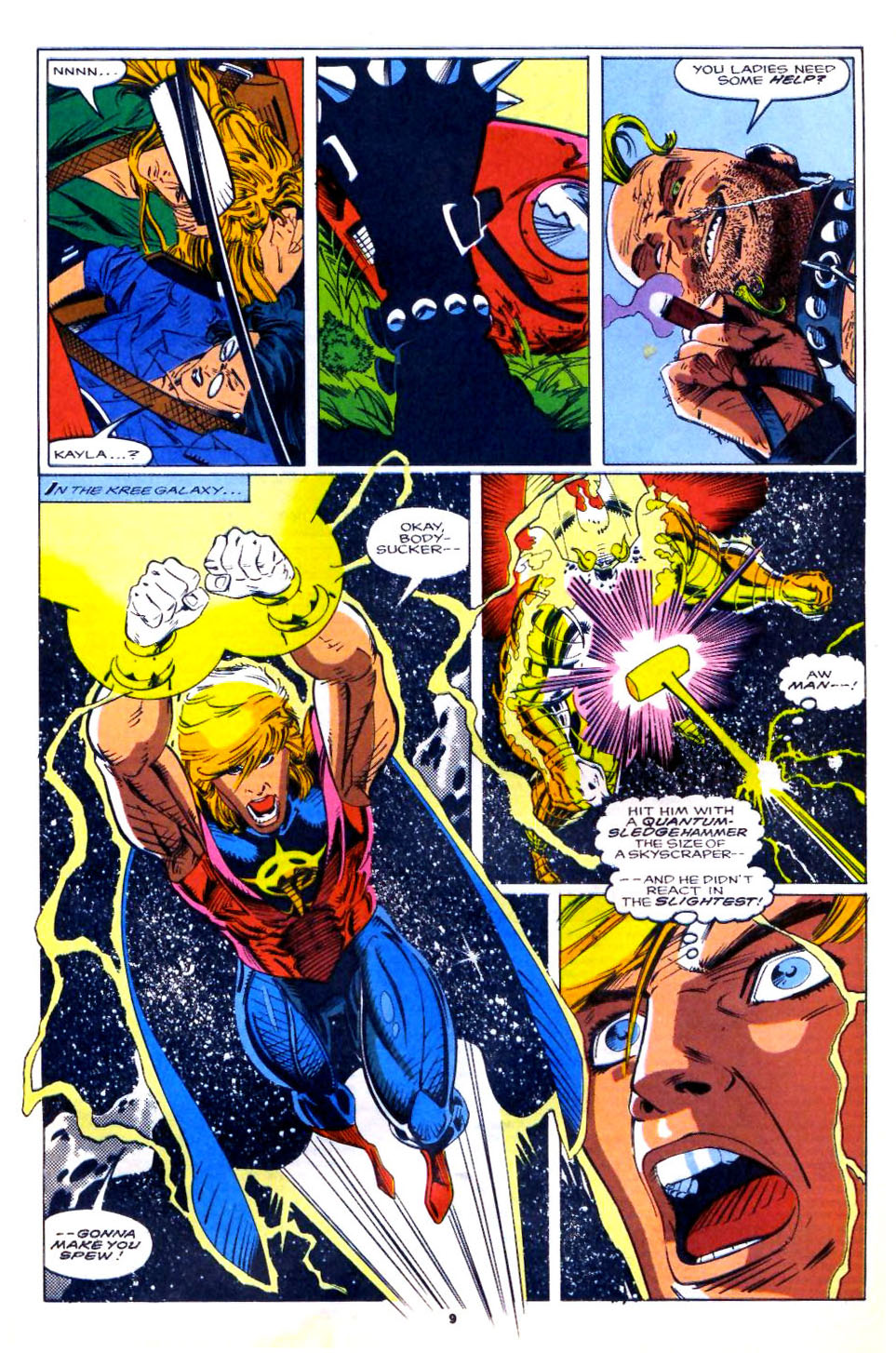 Read online Quasar comic -  Issue #36 - 7