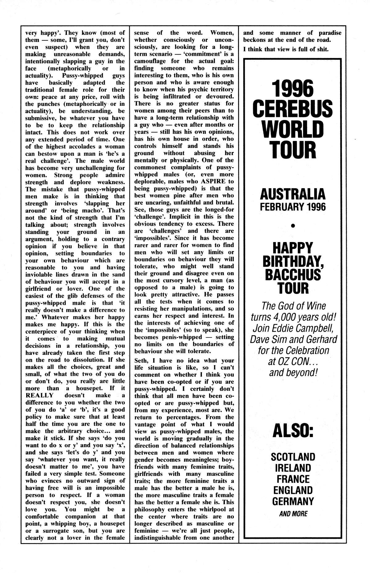 Read online Cerebus comic -  Issue #193 - 26