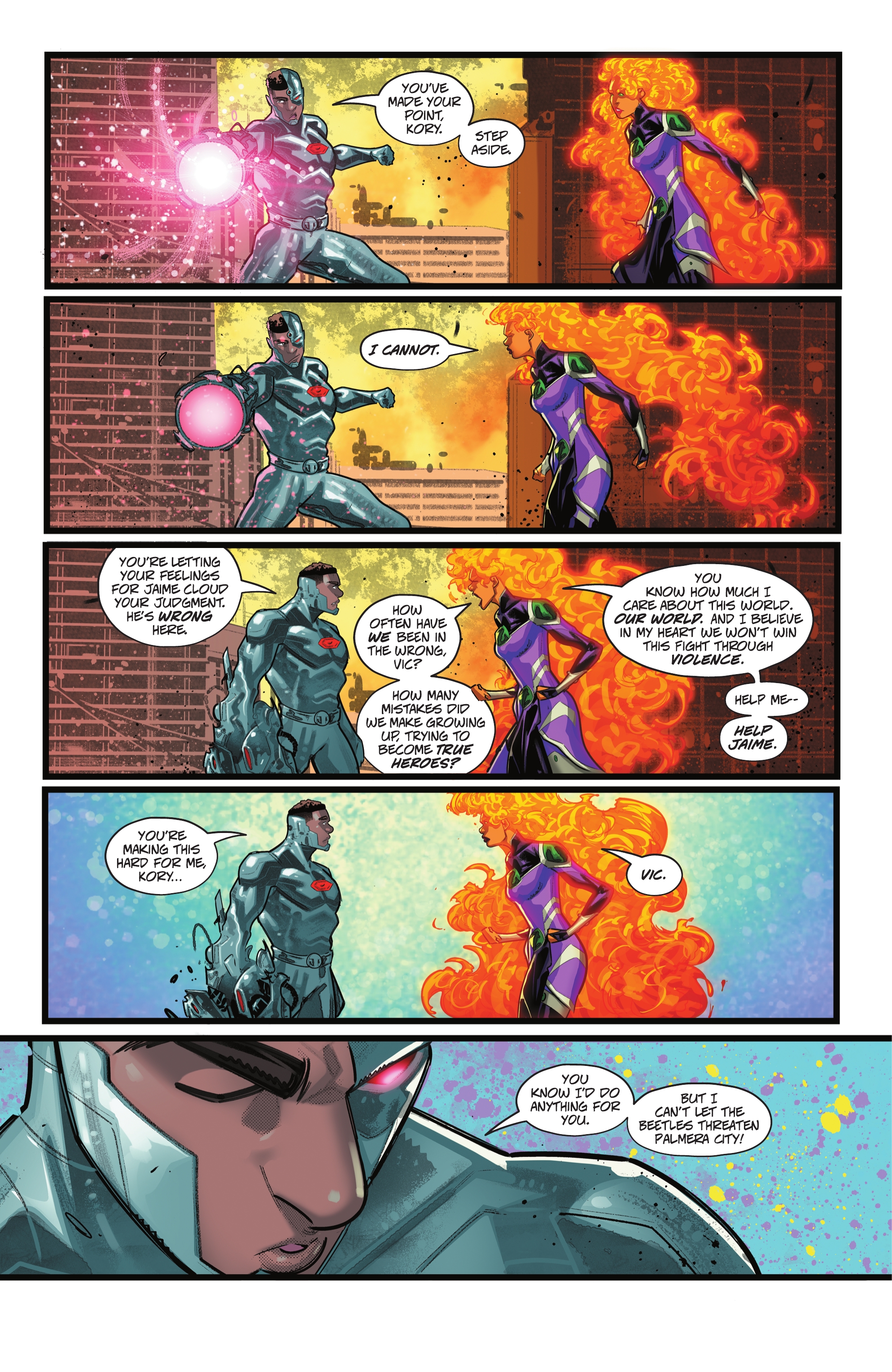 Read online Blue Beetle: Graduation Day comic -  Issue #5 - 14