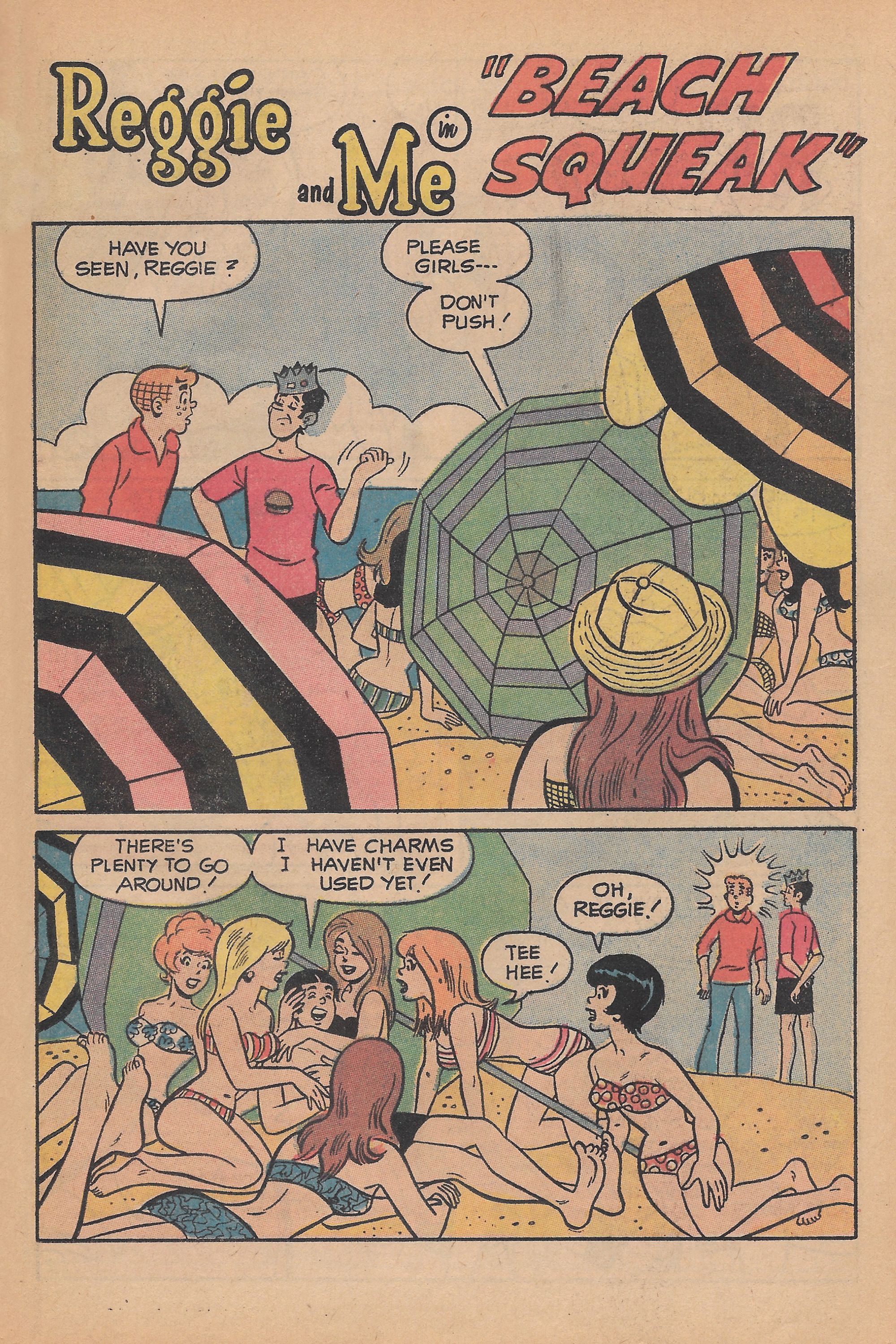 Read online Reggie and Me (1966) comic -  Issue #50 - 29