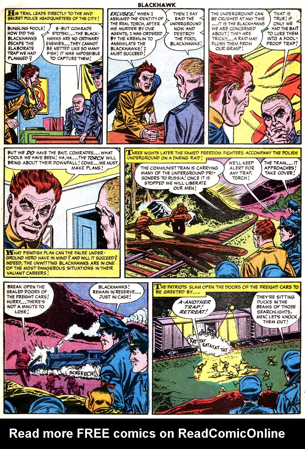 Read online Blackhawk (1957) comic -  Issue #91 - 8
