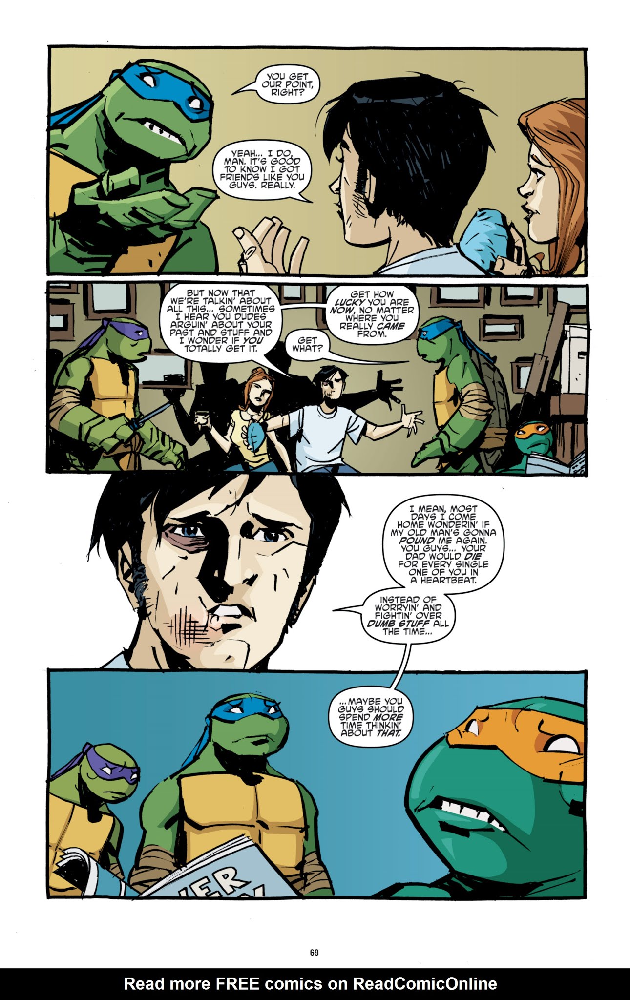 Read online Teenage Mutant Ninja Turtles: The IDW Collection comic -  Issue # TPB 2 (Part 1) - 69