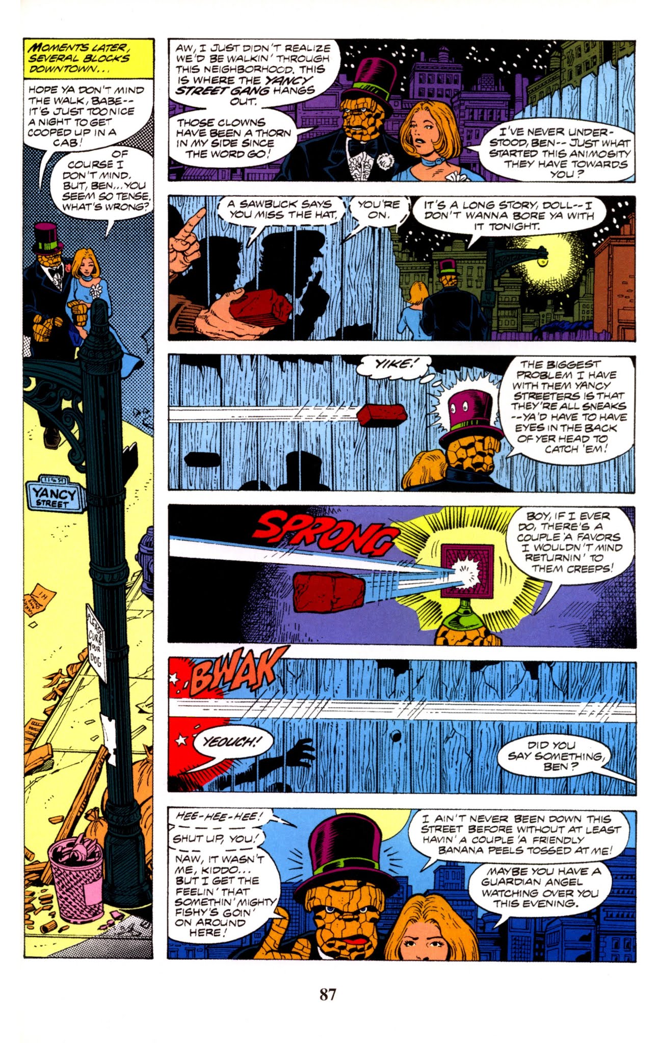 Read online Fantastic Four Visionaries: George Perez comic -  Issue # TPB 2 (Part 1) - 87