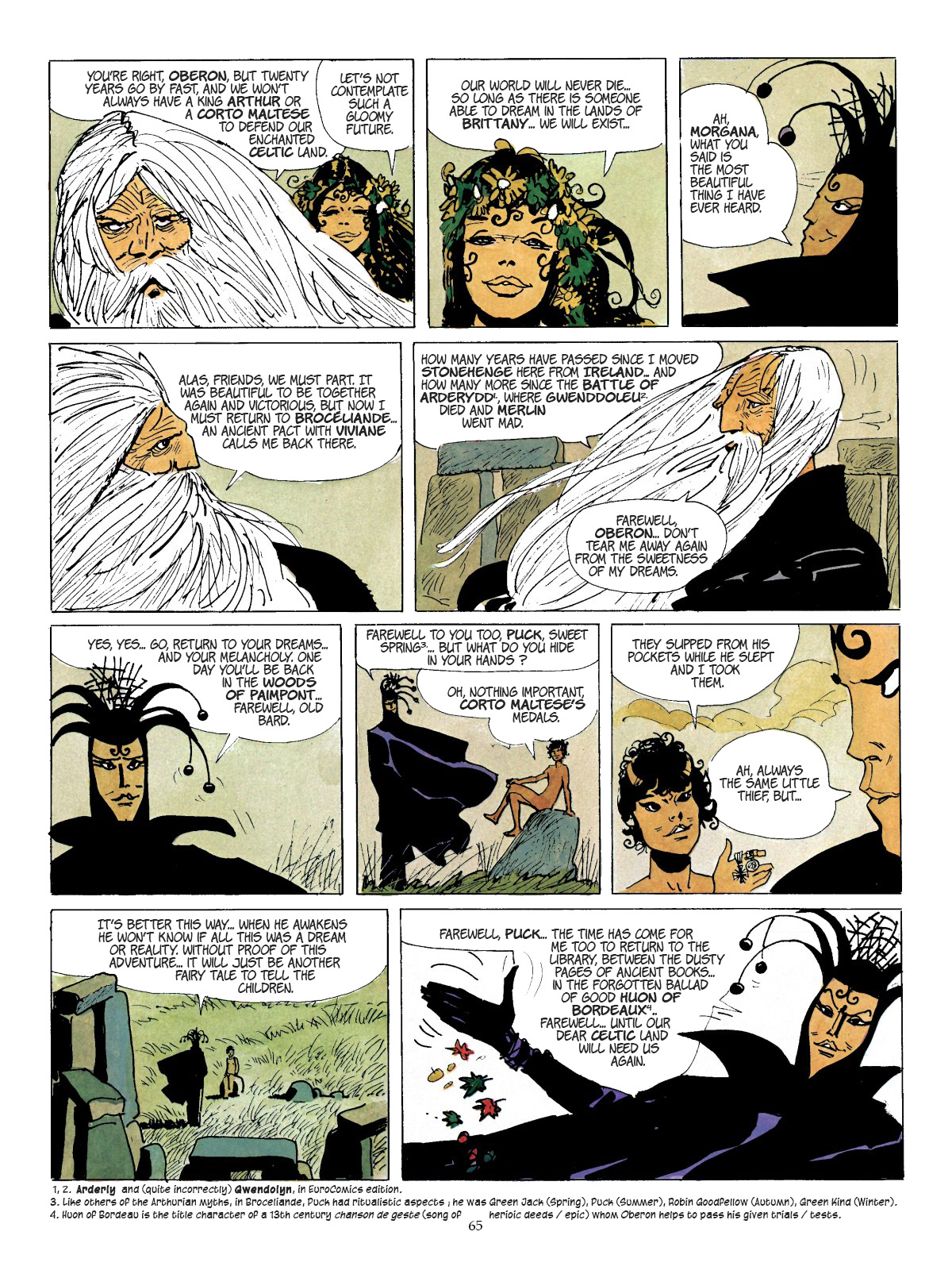 Read online Corto Maltese comic -  Issue # TPB 7 (Part 1) - 59