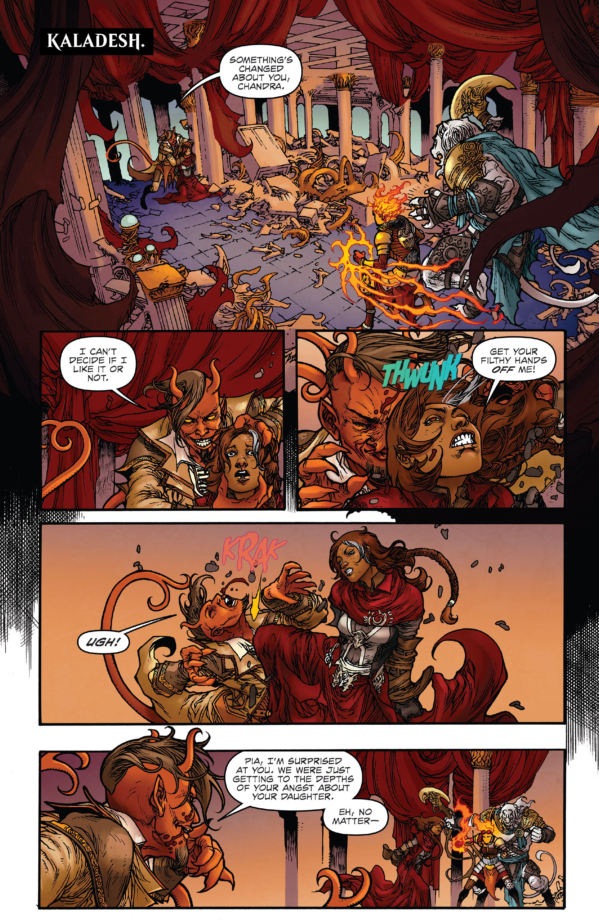 Read online Magic: The Gathering: Chandra comic -  Issue #4 - 3