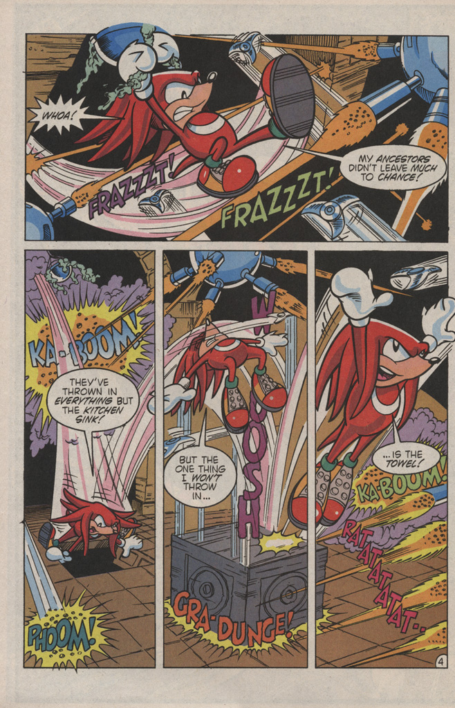 Read online Sonic's Friendly Nemesis, Knuckles comic -  Issue #1 - 8