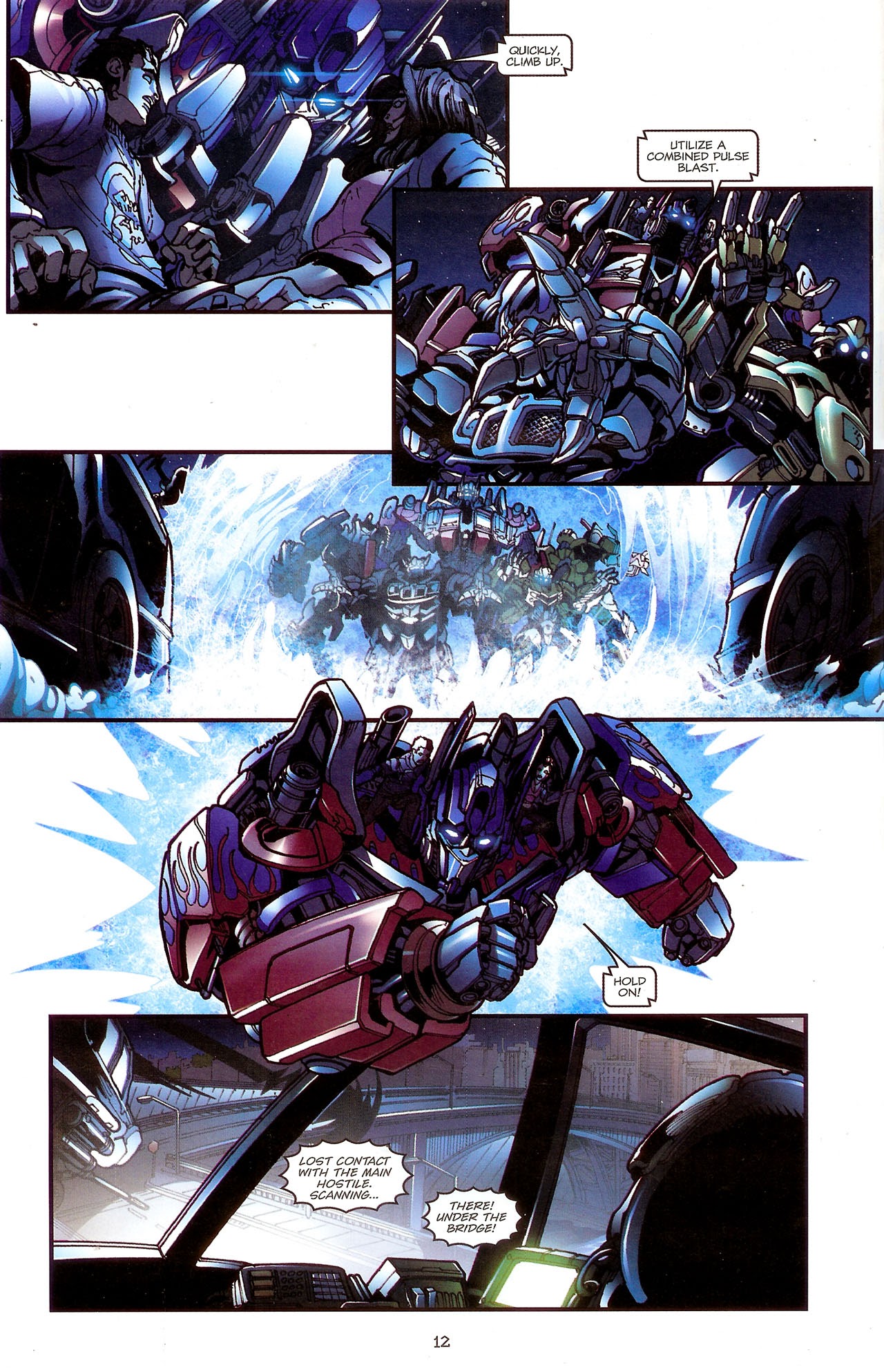 Read online Transformers: The Movie Adaptation comic -  Issue #3 - 14