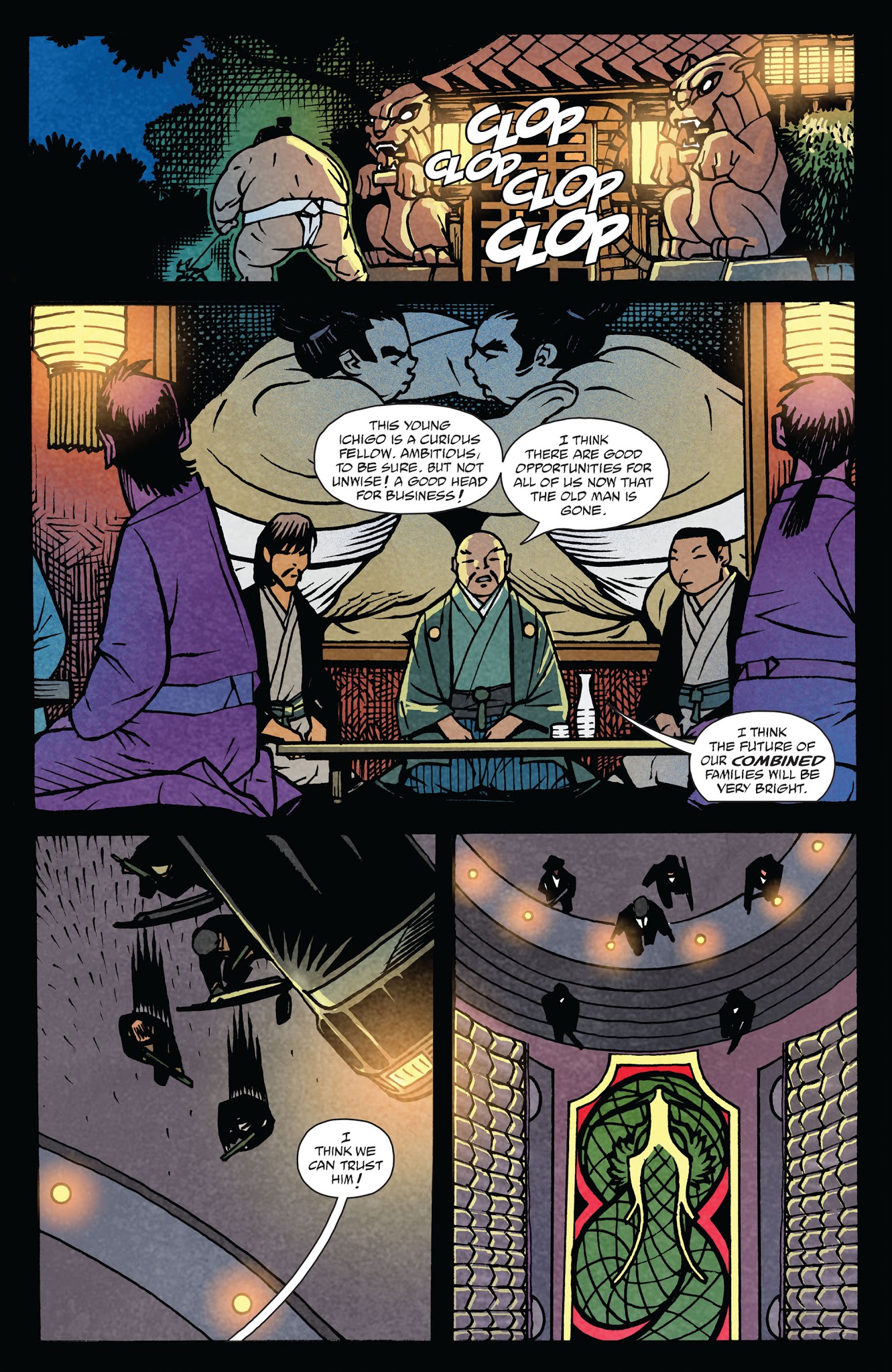 Read online Get Jiro!: Blood & Sushi comic -  Issue # TPB - 137