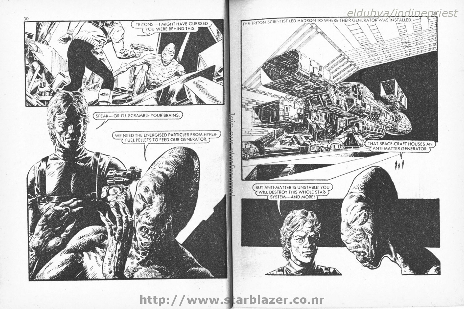 Read online Starblazer comic -  Issue #54 - 17