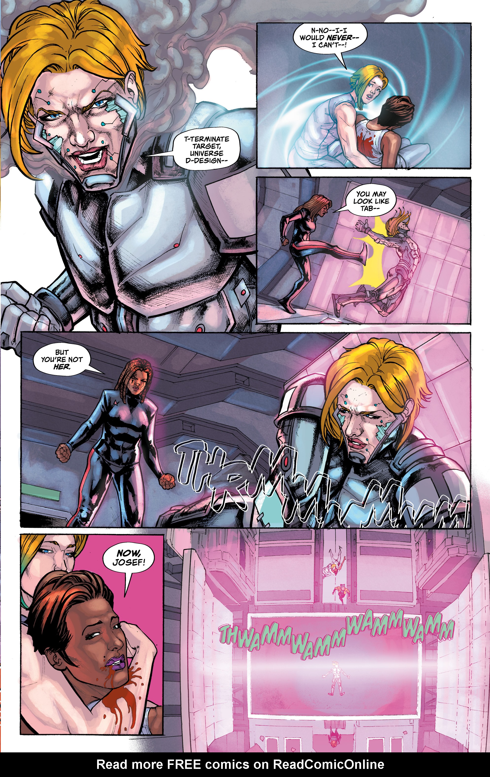 Read online Triage comic -  Issue #5 - 16