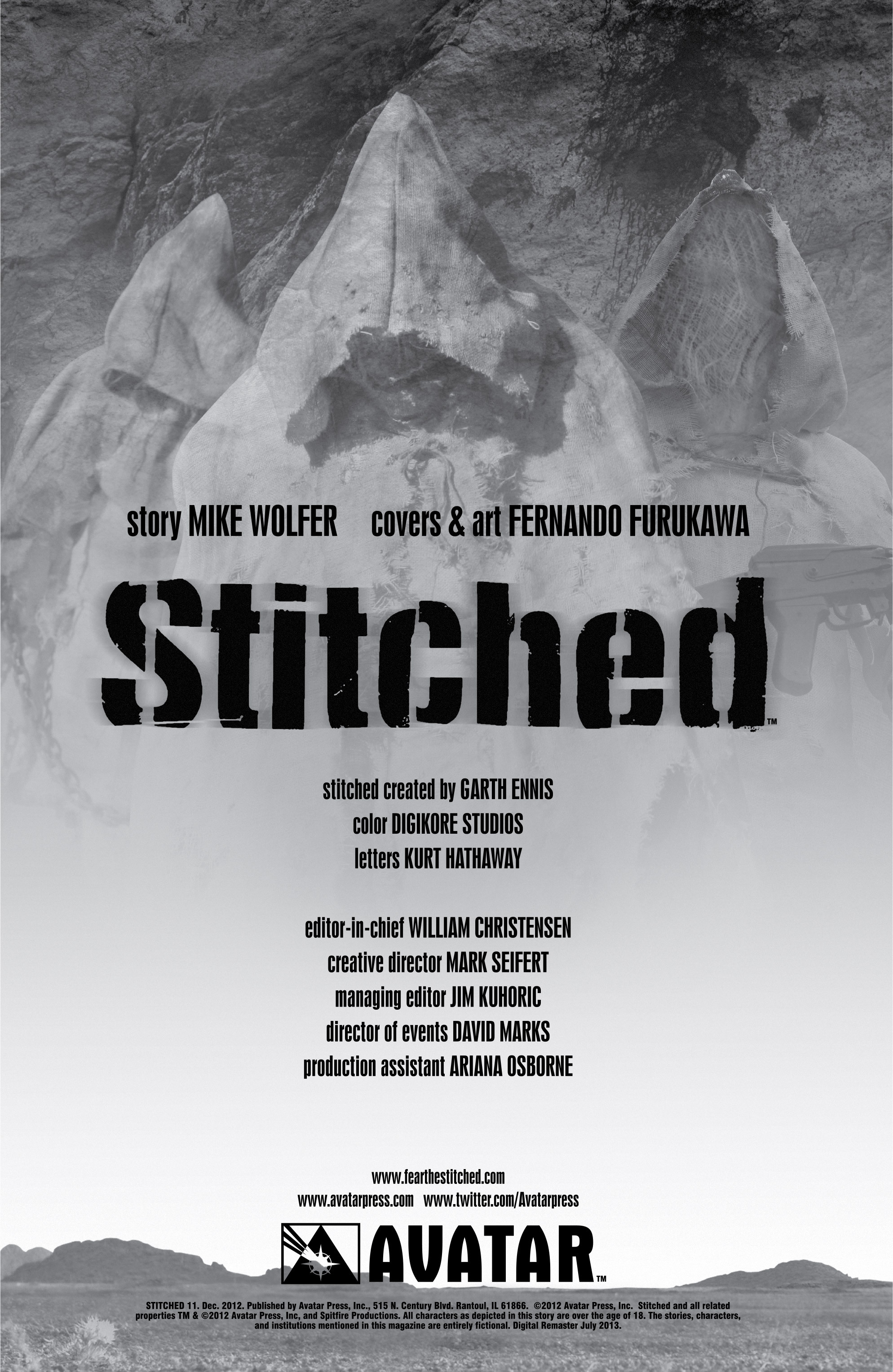 Read online Stitched comic -  Issue #11 - 2