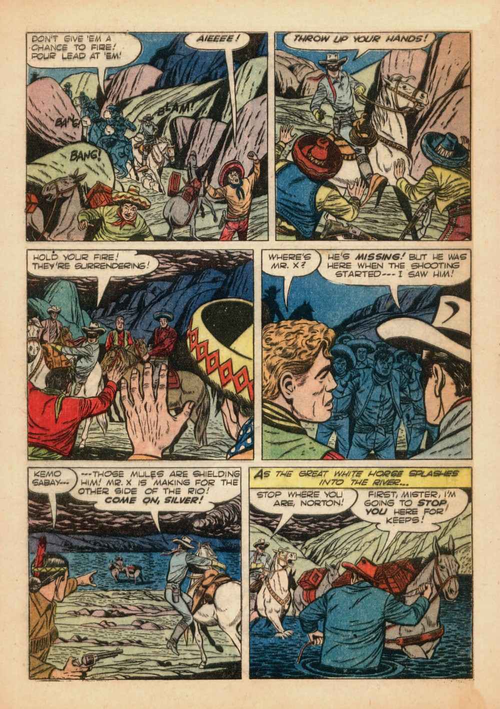 Read online The Lone Ranger (1948) comic -  Issue #55 - 36
