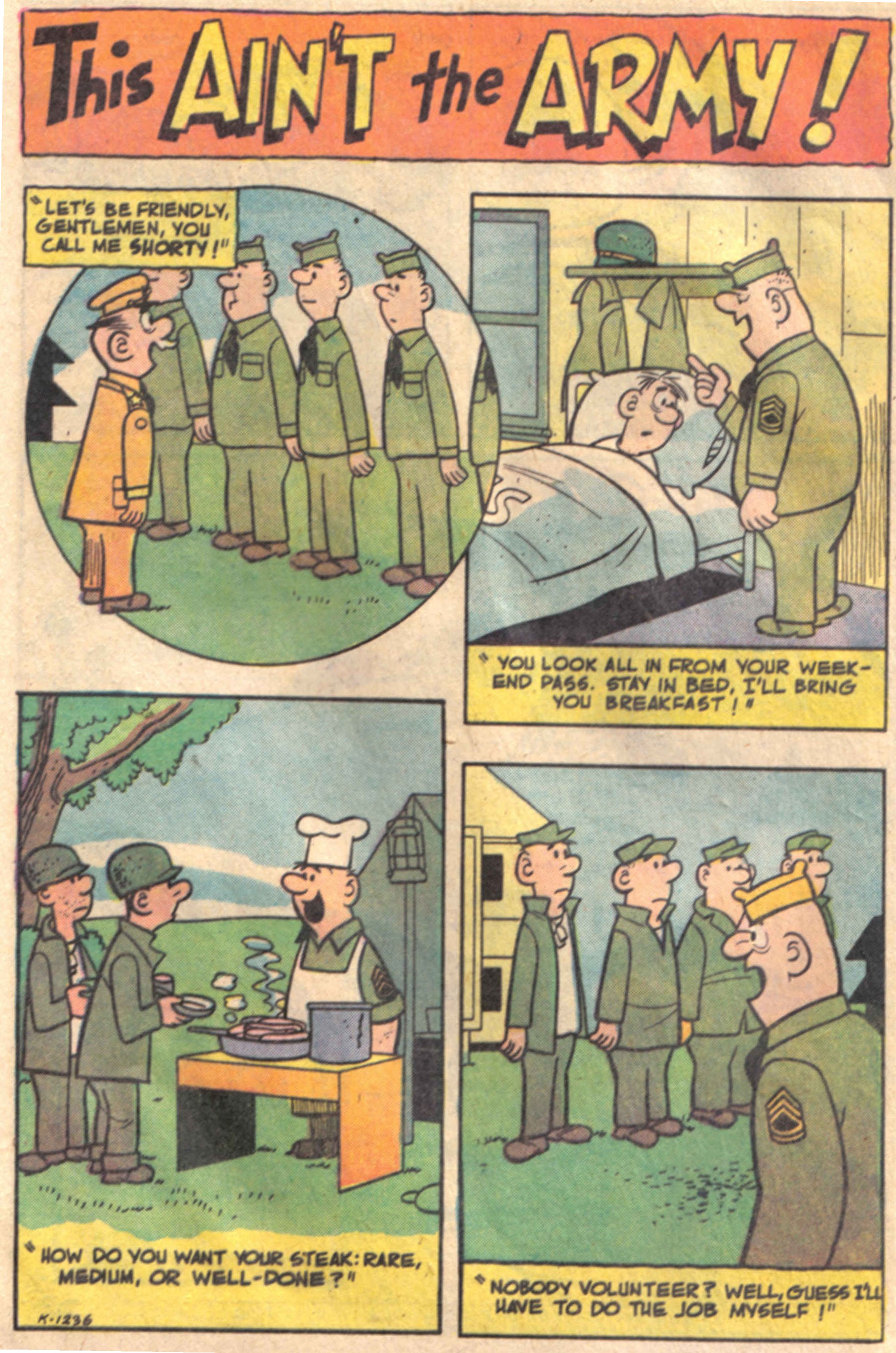Read online Our Army at War (1952) comic -  Issue #271 - 27